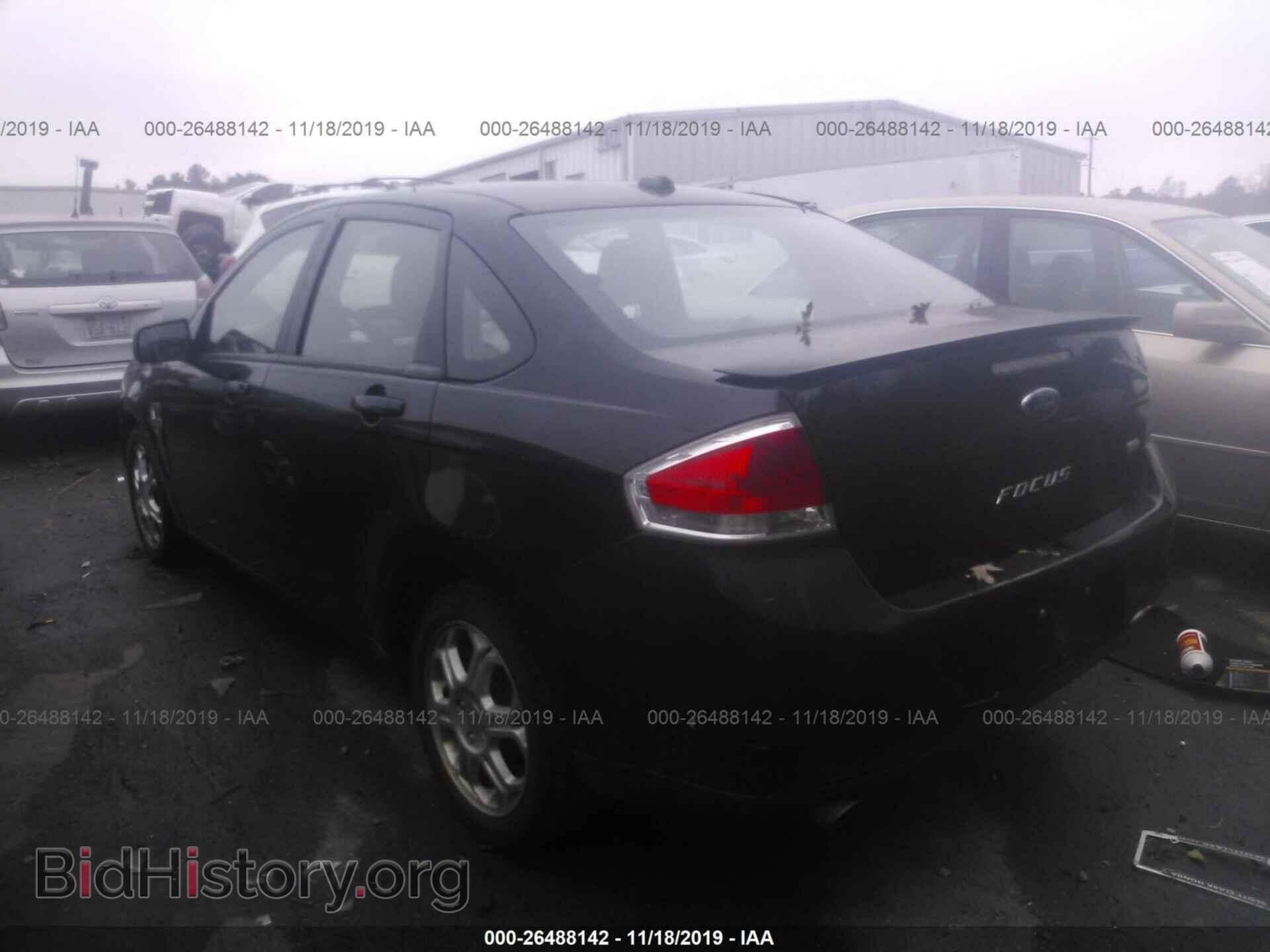 2008 FORD FOCUS - VIN: 1FAHP35N78W189412 - Фото 3