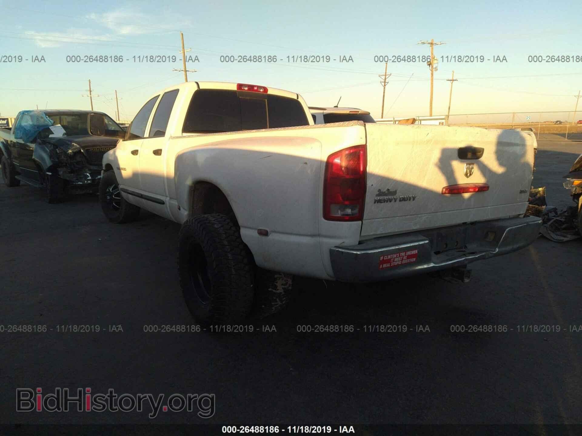 2005 DODGE RAM 3500 - VIN: 3D7MR48C35G706711 - Фото 3