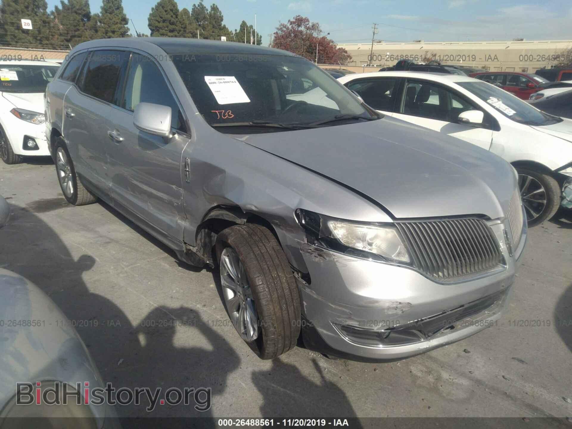 Фотография 2LMHJ5FK2DBL51907 - LINCOLN MKT 2013