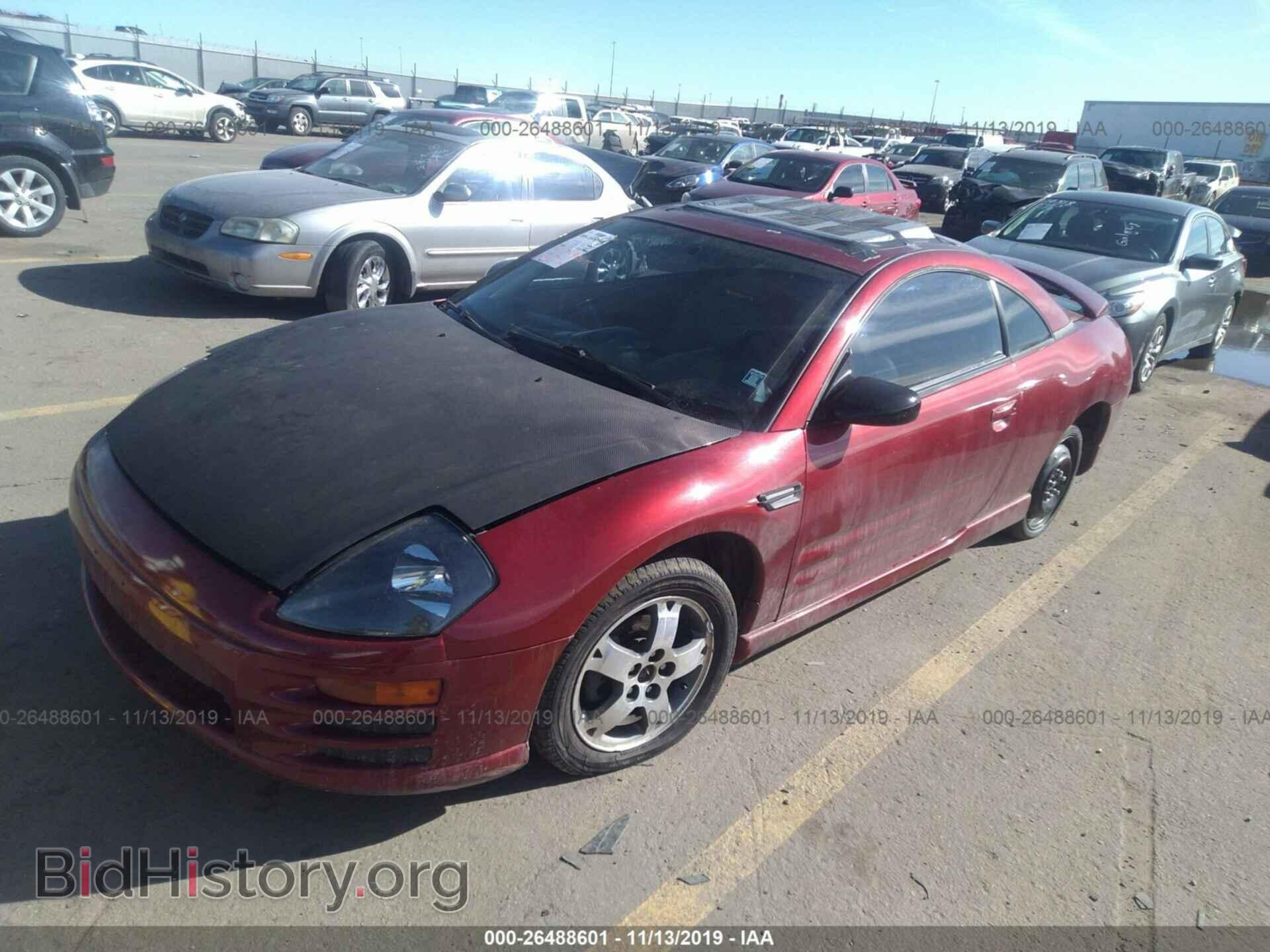 2001 MITSUBISHI ECLIPSE - VIN: 4A3AC84H01E069766 - Photo 2