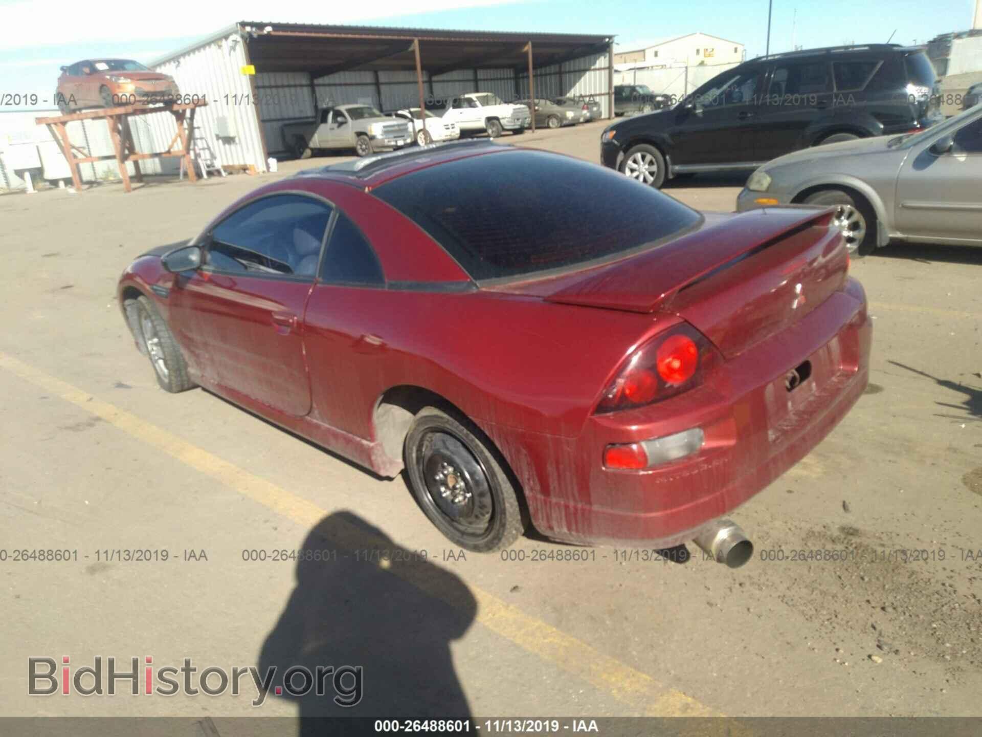 2001 MITSUBISHI ECLIPSE - VIN: 4A3AC84H01E069766 - Photo 3