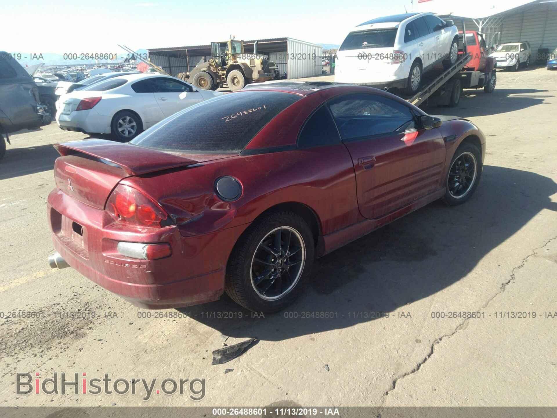 2001 MITSUBISHI ECLIPSE - VIN: 4A3AC84H01E069766 - Photo 4