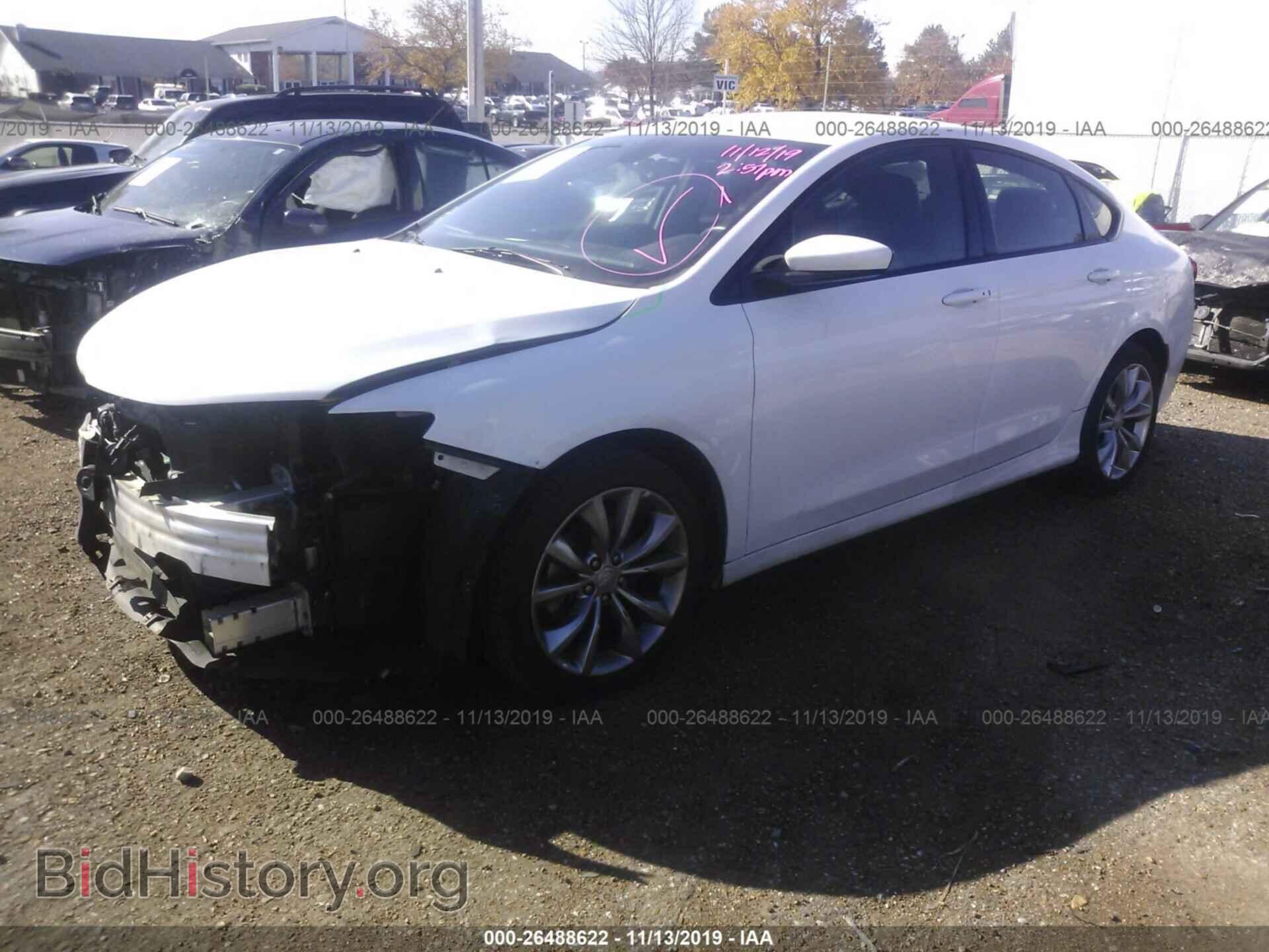 2015 CHRYSLER 200 - VIN: 1C3CCCBB7FN637827 - Photo 2