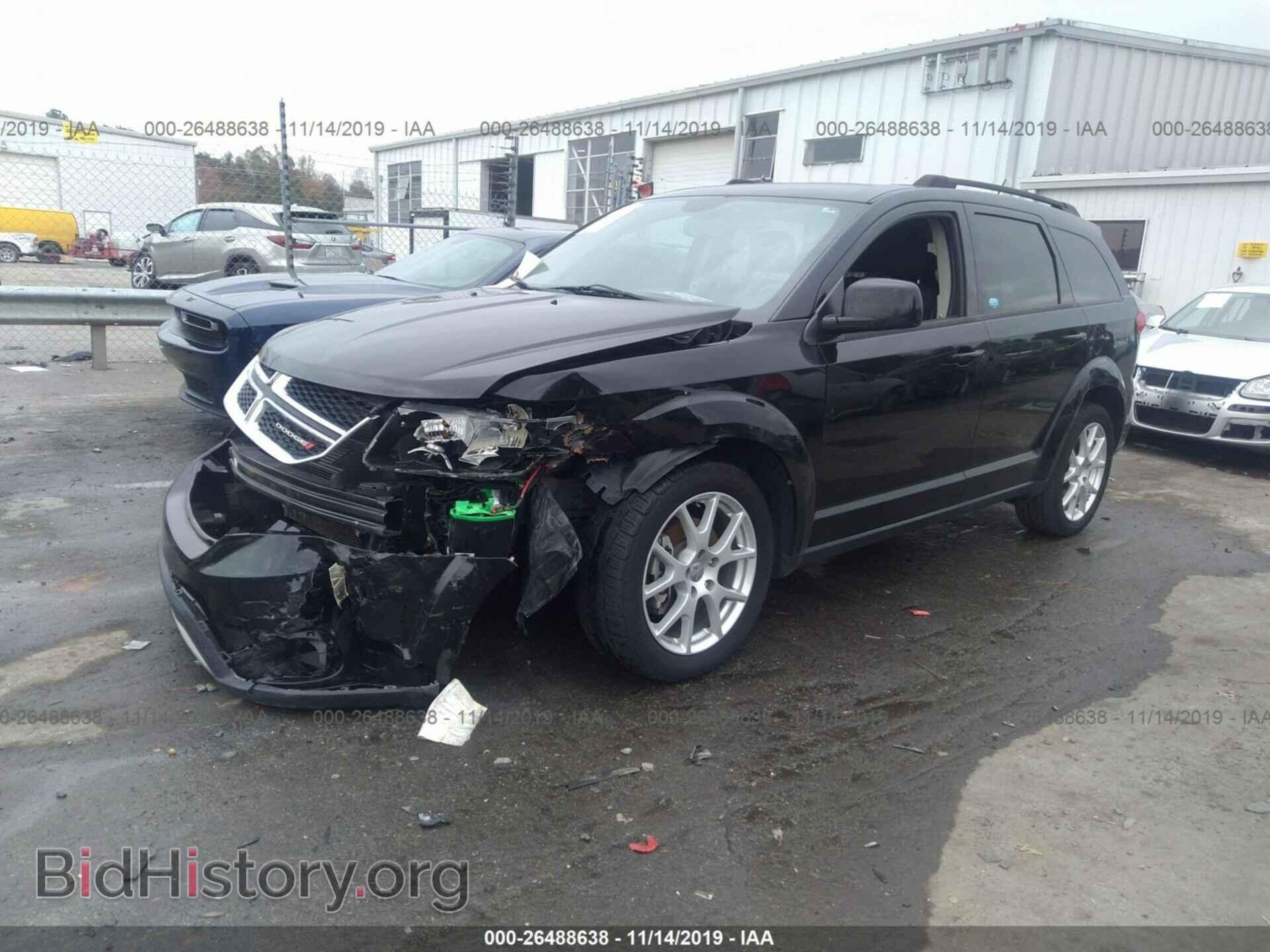 2015 DODGE JOURNEY - VIN: 3C4PDCBG2FT592334 - Фото 2