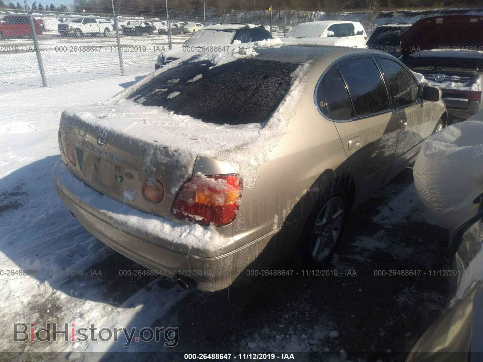 1998 LEXUS GS - VIN: JT8BD68S5W0045108 - Фото 4