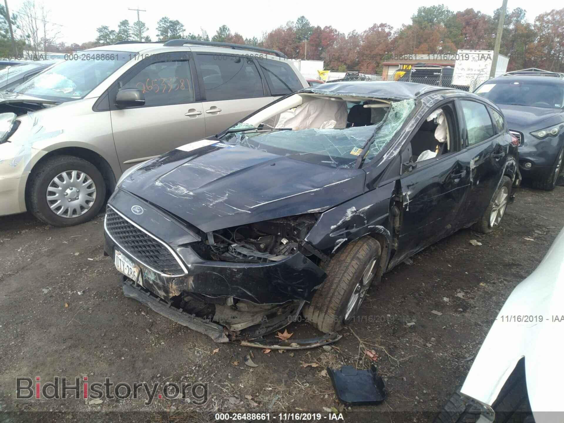 2016 FORD FOCUS - VIN: 1FADP3K27GL324025 - Фото 2