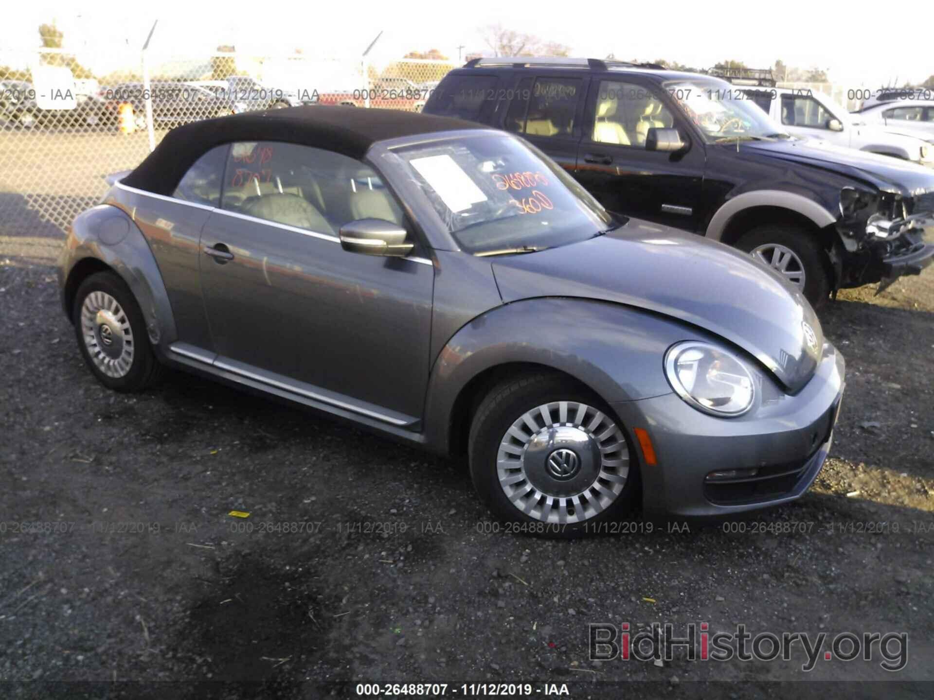 Photo 3VW5P7ATXDM814076 - VOLKSWAGEN BEETLE 2013