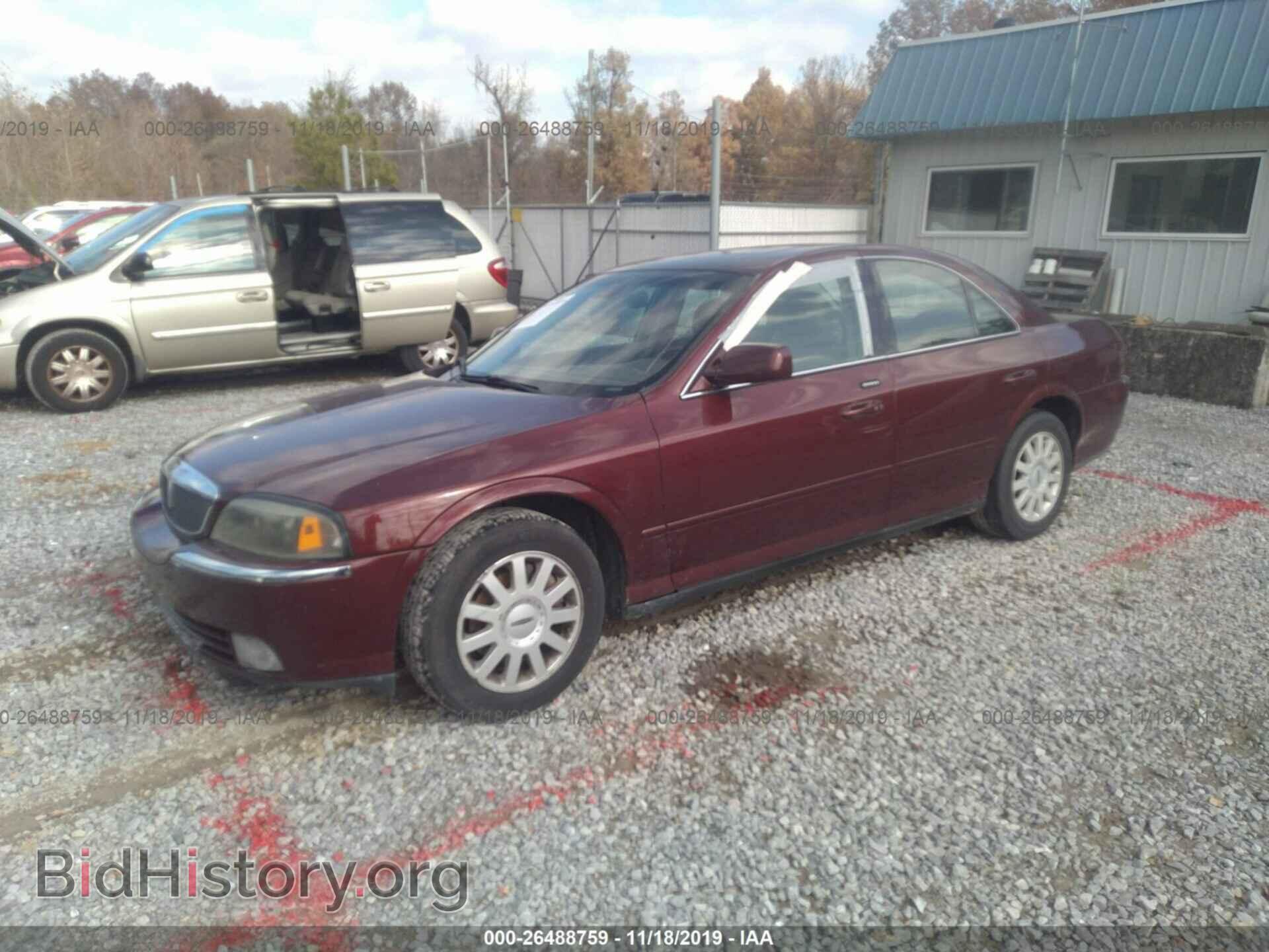 2004 LINCOLN LS - VIN: 1LNHM86S74Y628798 - Фото 2