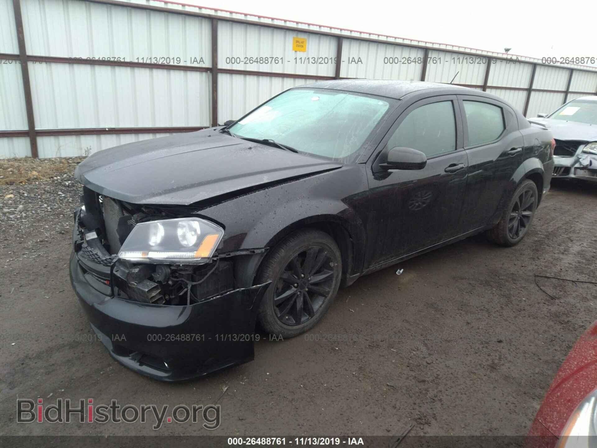 2014 DODGE AVENGER - VIN: 1C3CDZCB0EN140695 - Фото 2