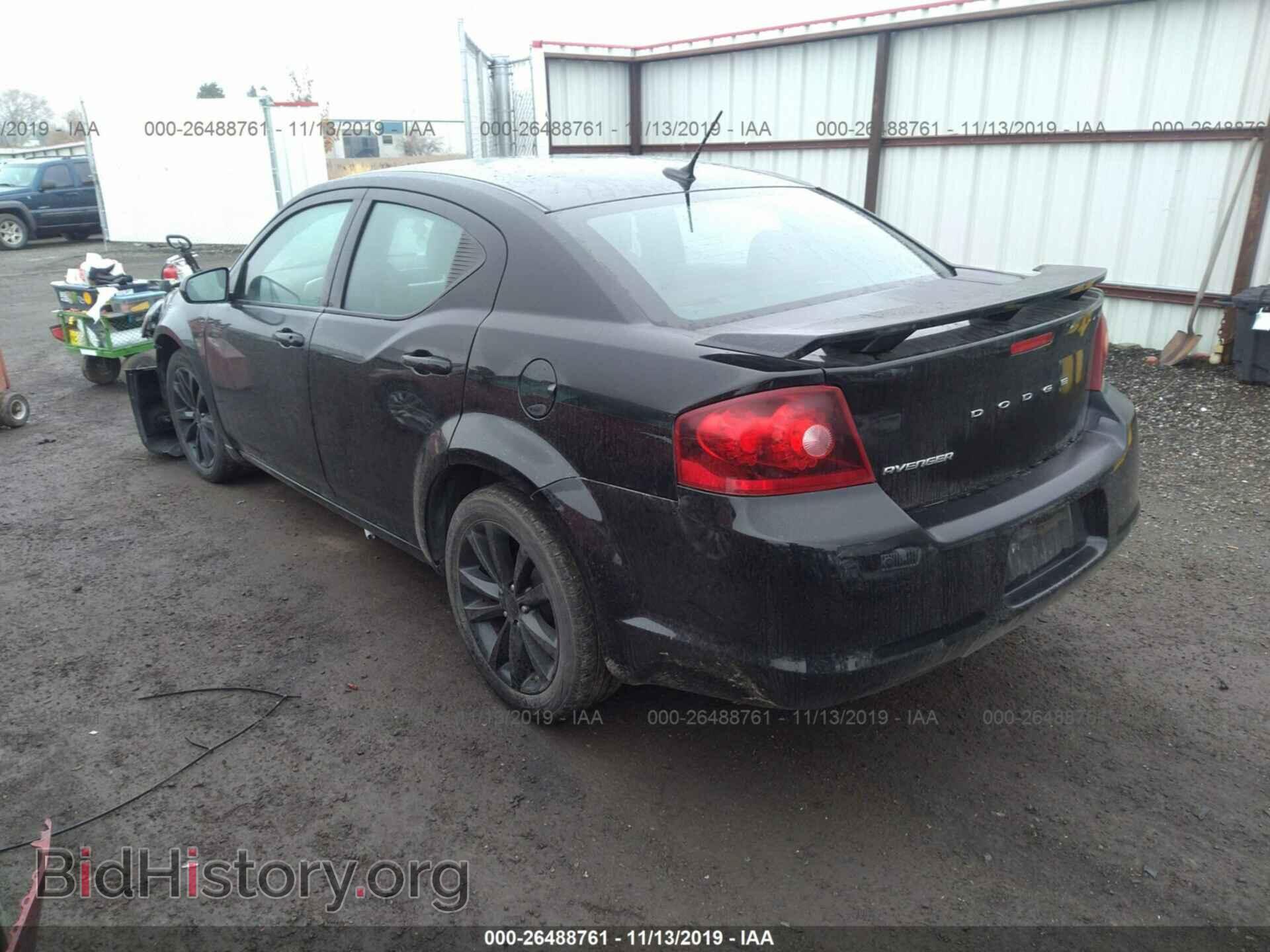 2014 DODGE AVENGER - VIN: 1C3CDZCB0EN140695 - Фото 3