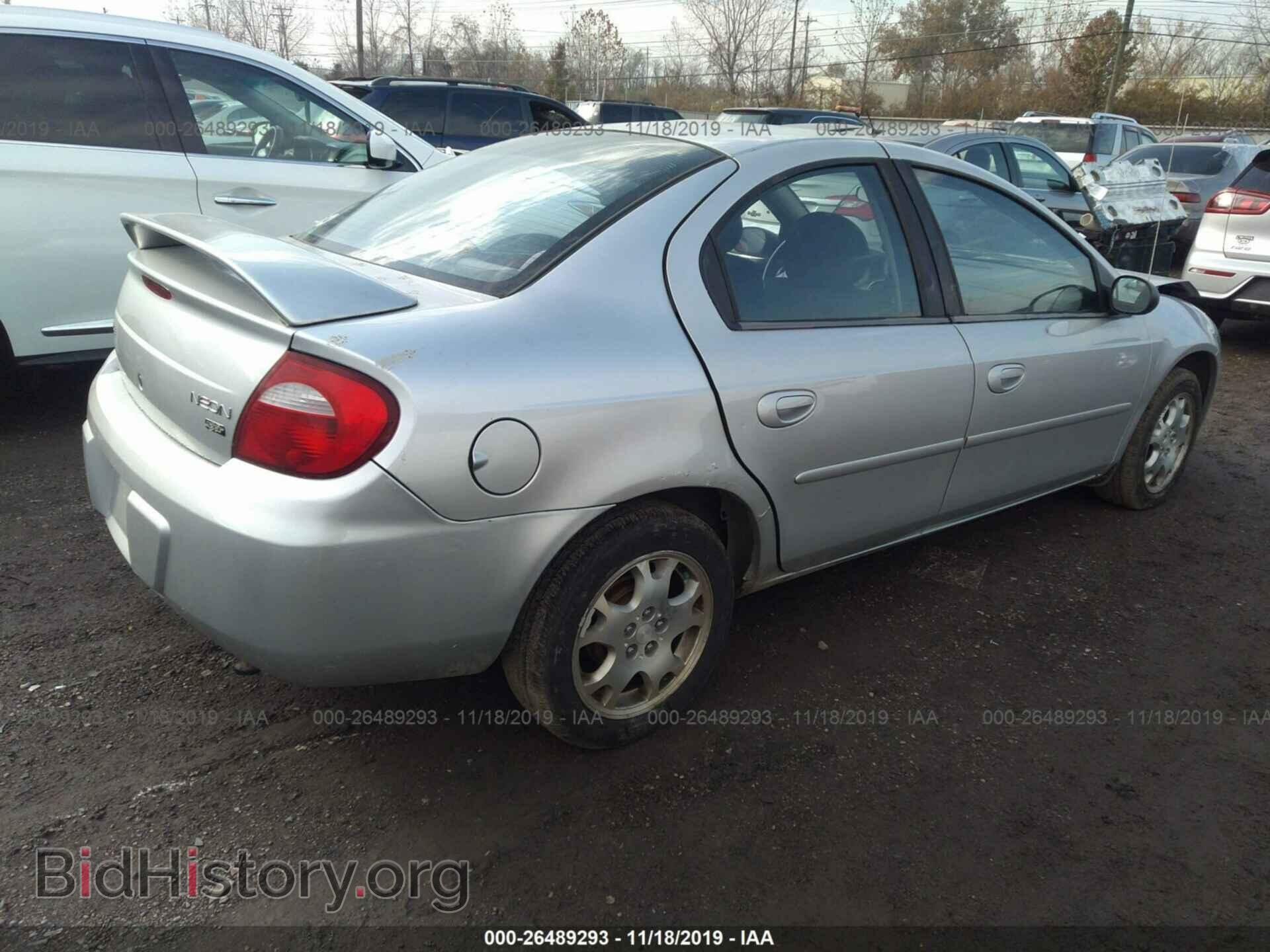 2004 DODGE NEON - VIN: 1B3ES56C64D602061 - Фото 4