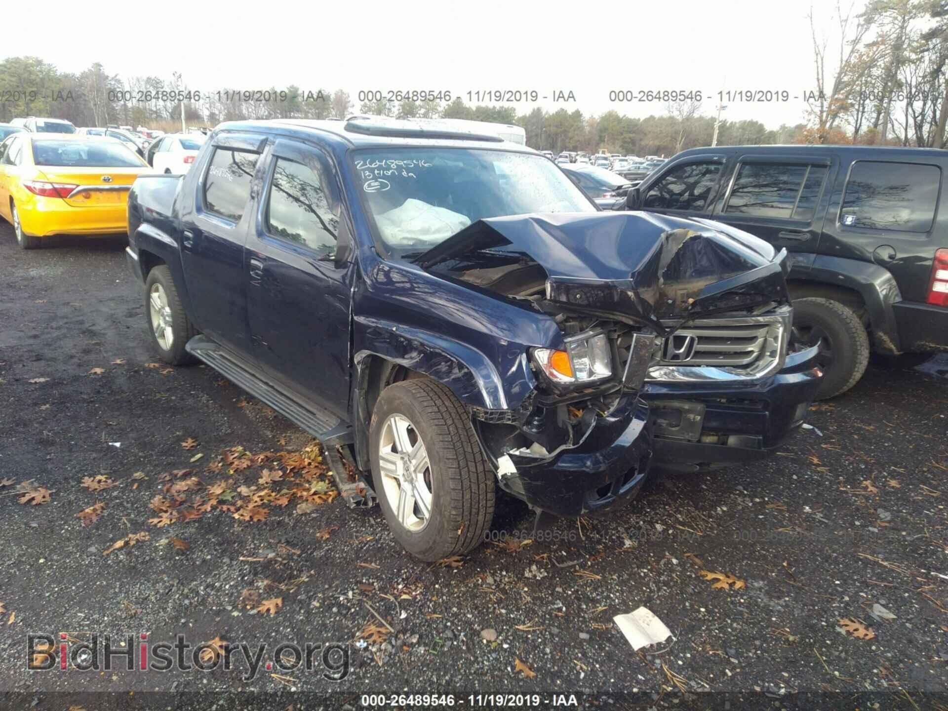 Фотография 5FPYK1F51DB009519 - HONDA RIDGELINE 2013