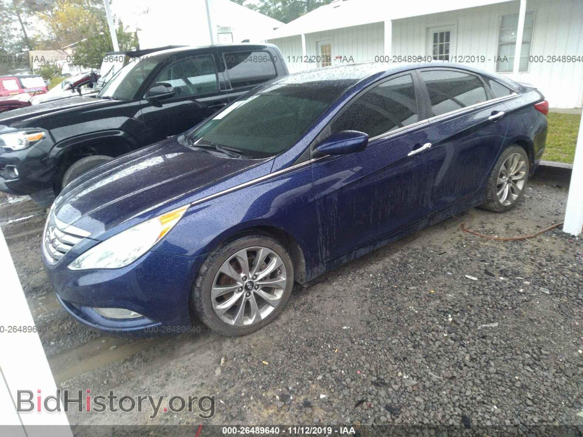 2012 HYUNDAI SONATA - VIN: 5NPEC4AB0CH454373 - Фото 2