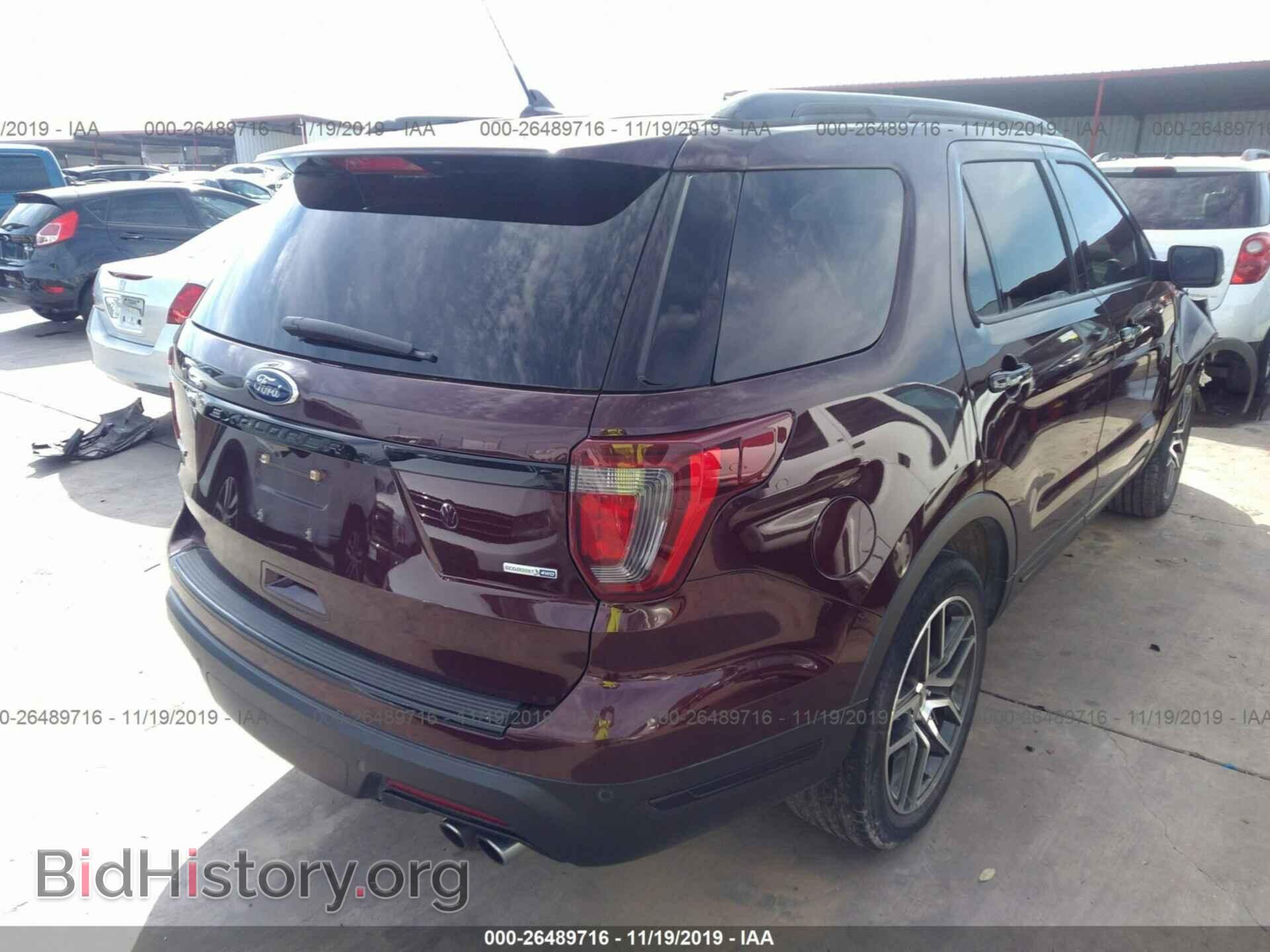2018 FORD EXPLORER - VIN: 1FM5K8GT2JGB42952 - Photo 4
