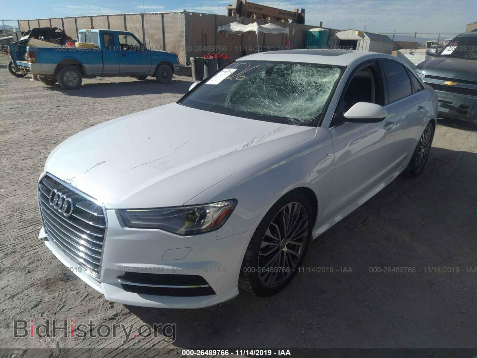 2016 Audi A6 - VIN: WAUDFAFC0GN016152 - Фото 2