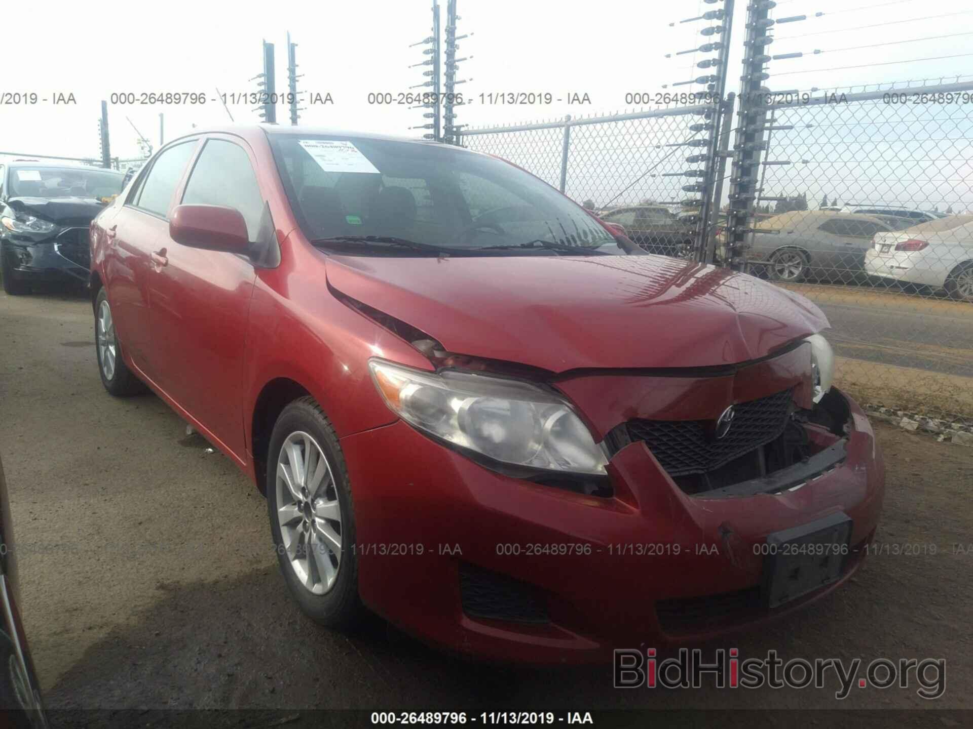 Photo JTDBL40EX99061688 - TOYOTA COROLLA 2009