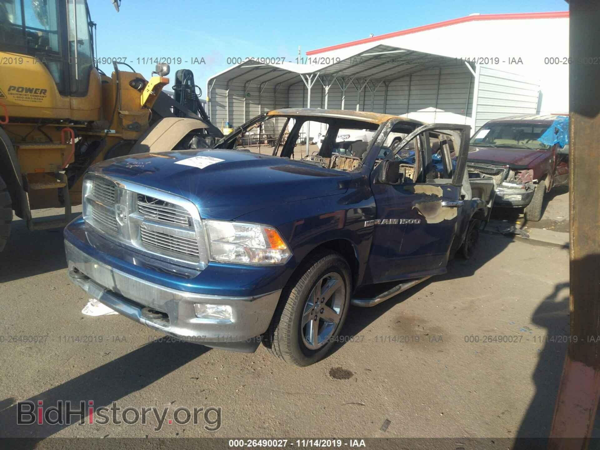 2011 DODGE RAM 1500 - VIN: 1D7RV1GT8BS643692 - Фото 2