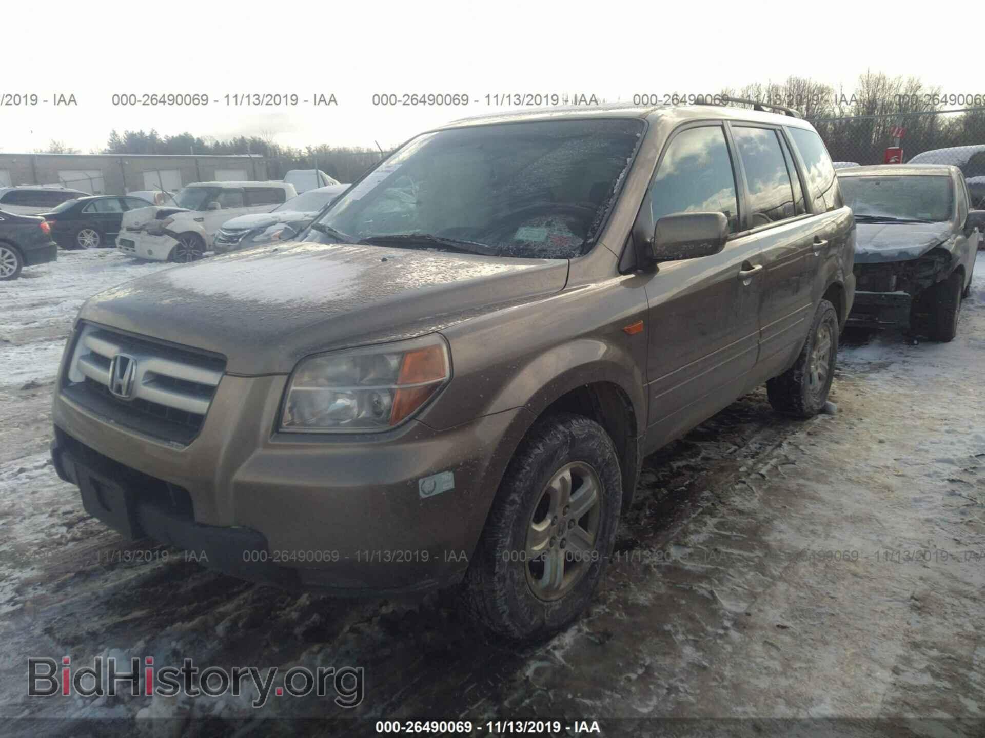 2008 HONDA PILOT - VIN: 5FNYF18298B033346 - Фото 2