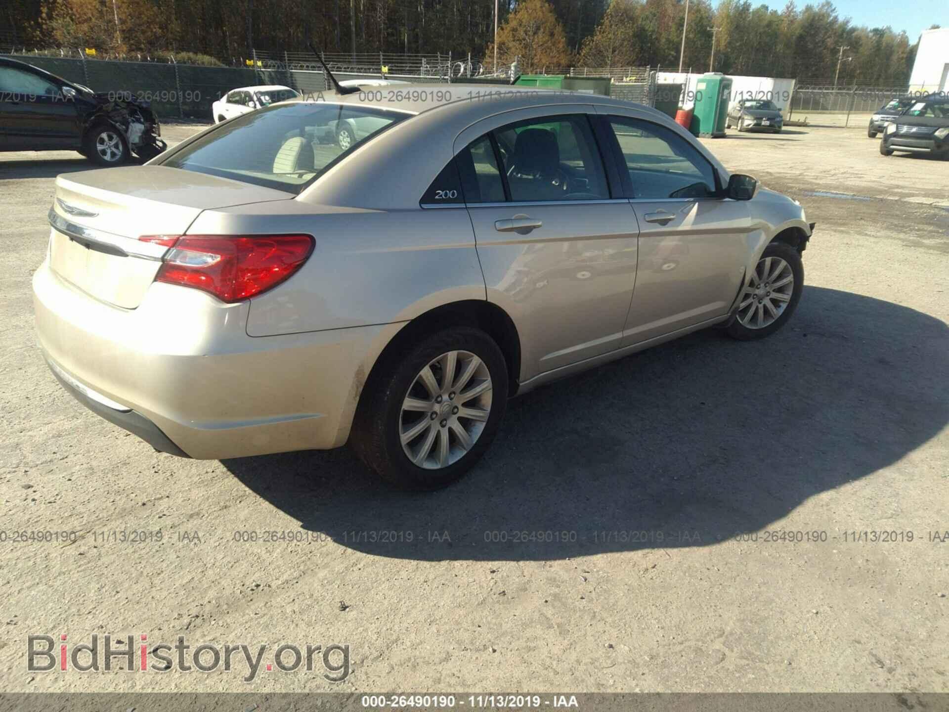 2013 CHRYSLER 200 - VIN: 1C3CCBBB7DN595327 - Фото 4