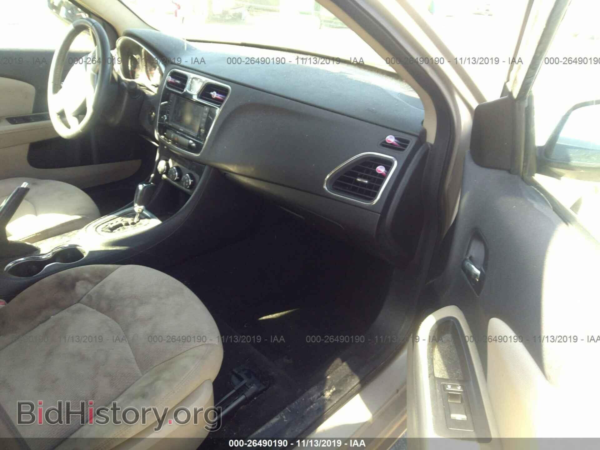 2013 CHRYSLER 200 - VIN: 1C3CCBBB7DN595327 - Фото 5
