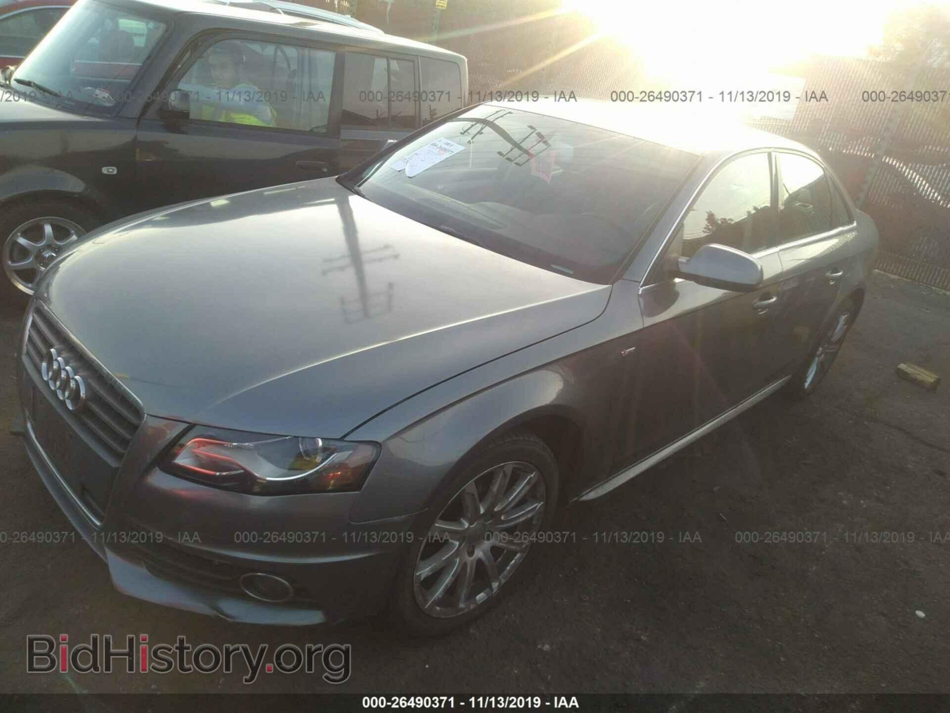 2012 AUDI A4 - VIN: WAUEFAFLXCA118595 - Фото 2