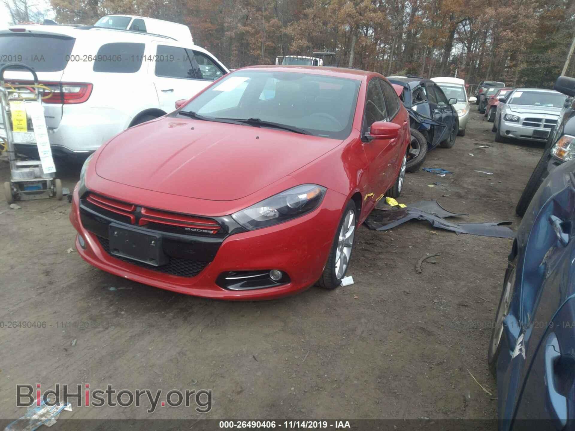 2013 DODGE DART - VIN: 1C3CDFBA9DD106587 - Фото 2