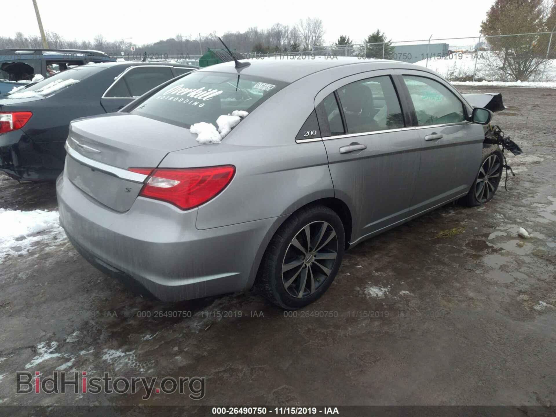 2014 CHRYSLER 200 - VIN: 1C3CCBCG8EN150736 - Фото 4
