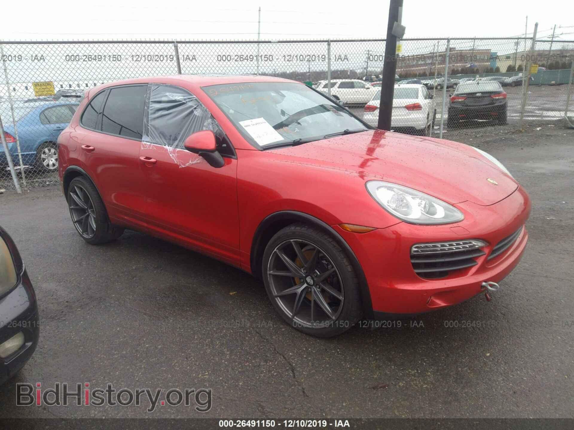 Фотография WP1AE2A29CLA91806 - PORSCHE CAYENNE 2012