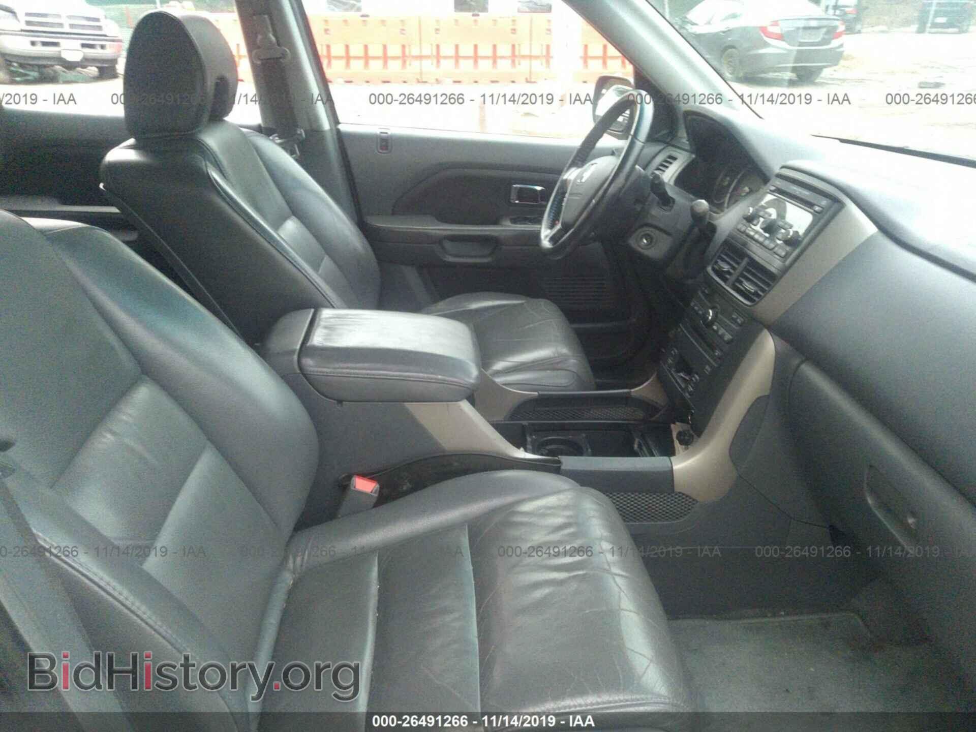 2006 HONDA PILOT - VIN: 5FNYF186X6B007774 - Фото 5