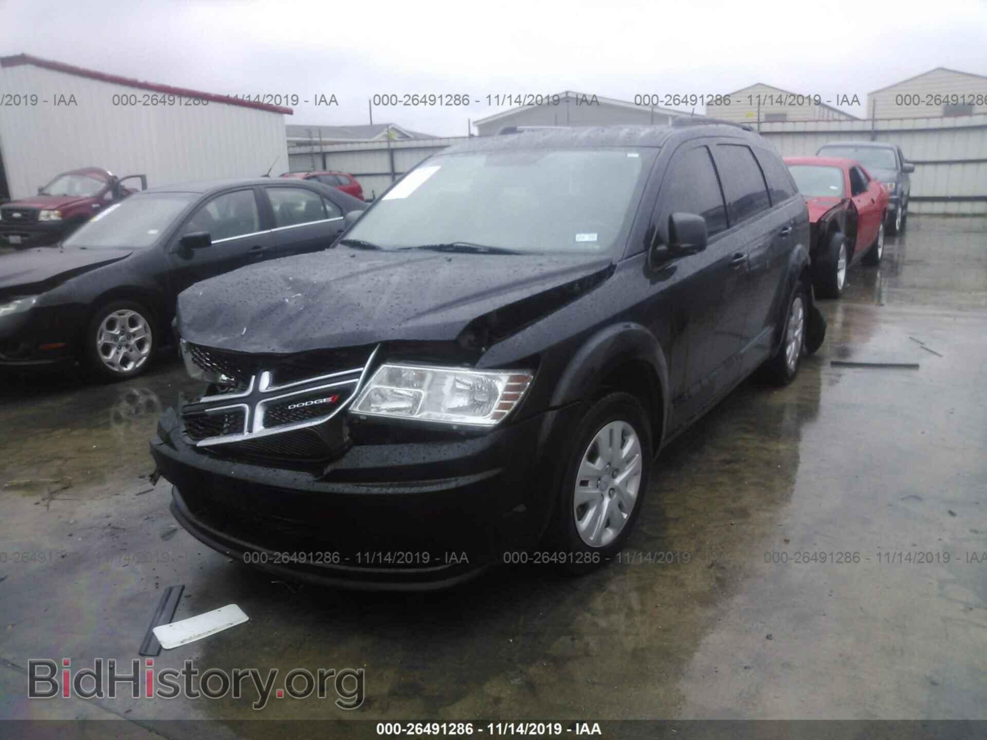 2016 DODGE JOURNEY - VIN: 3C4PDCAB2GT132436 - Фото 2