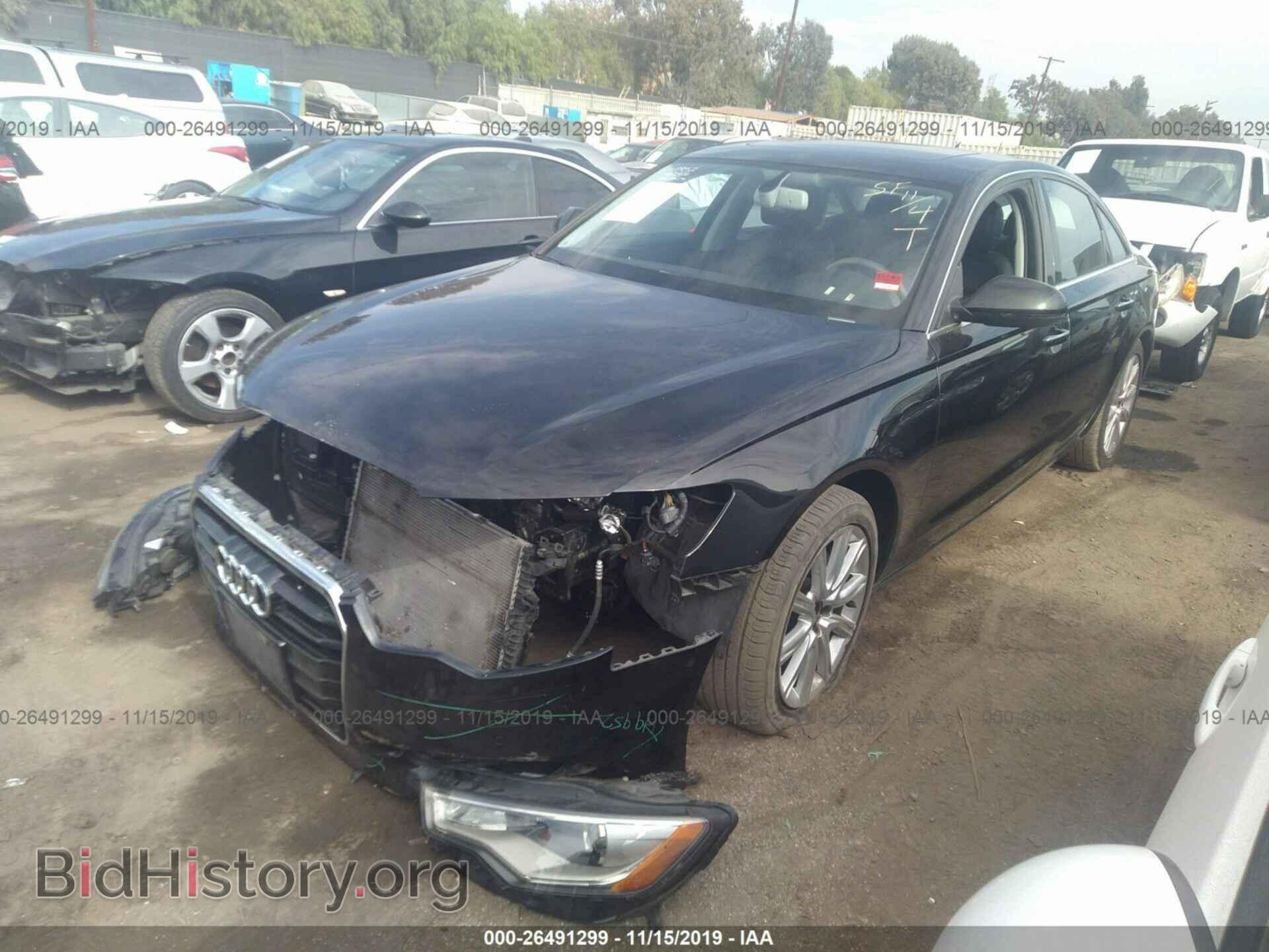 2013 AUDI A6 - VIN: WAUDFAFC4DN130196 - Photo 2