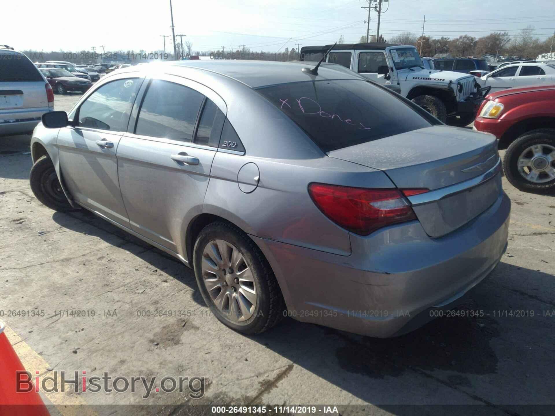 2014 CHRYSLER 200 - VIN: 1C3CCBABXEN141317 - Фото 3