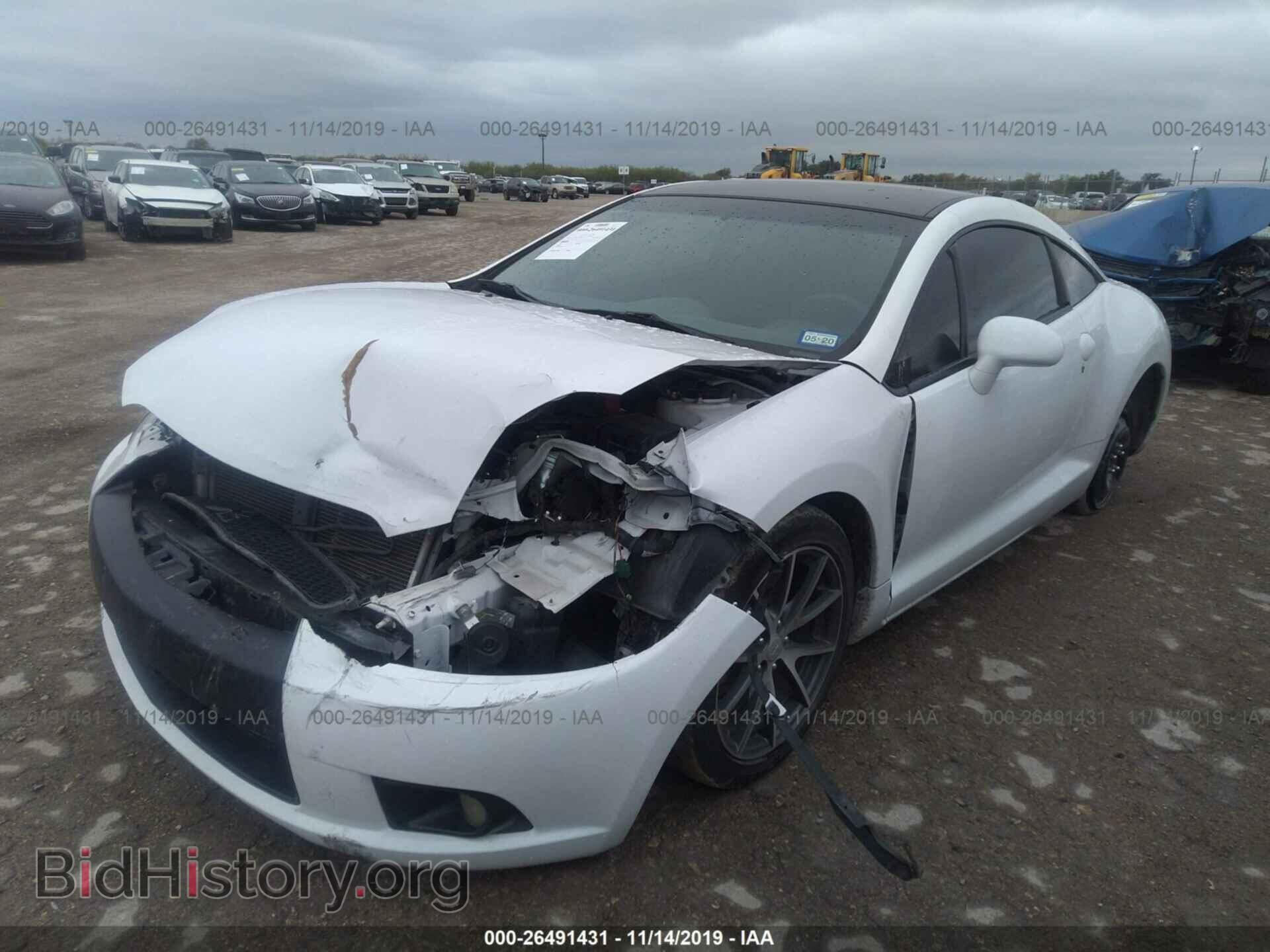 2012 MITSUBISHI ECLIPSE - VIN: 4A31K5DF0CE007870 - Photo 2