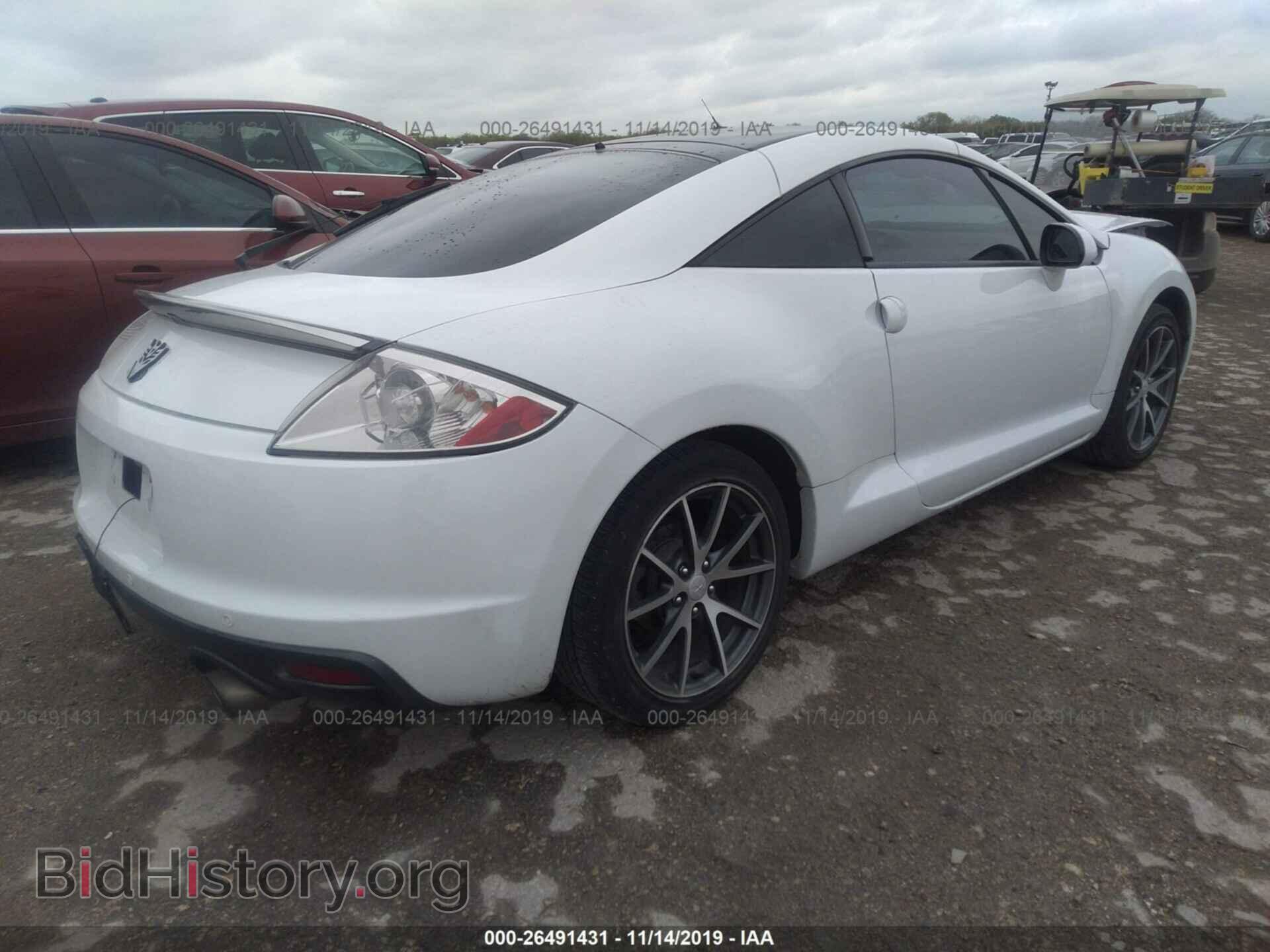 2012 MITSUBISHI ECLIPSE - VIN: 4A31K5DF0CE007870 - Photo 4