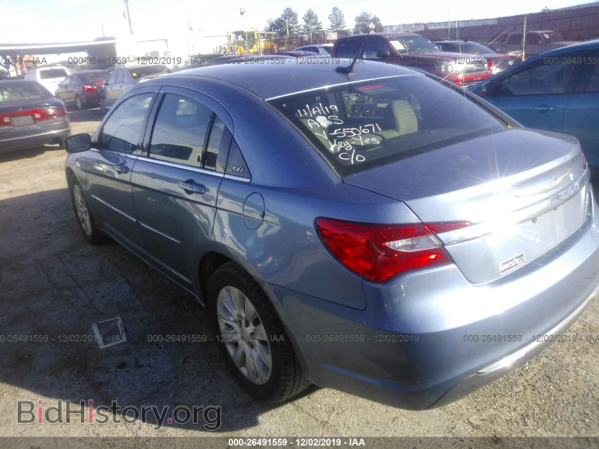 2011 CHRYSLER 200 - VIN: 1C3BC4FB8BN550671 - Фото 3