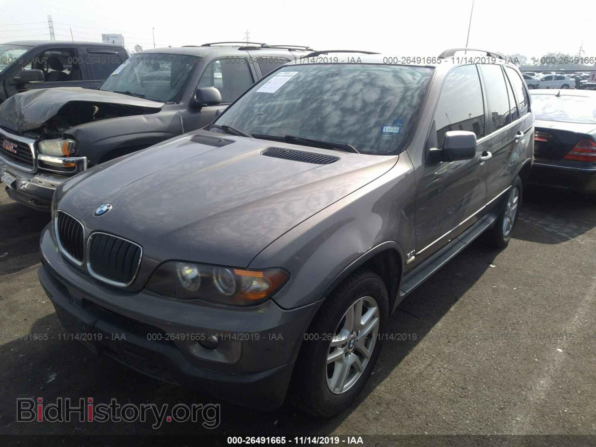 2006 BMW X5 - VIN: 5UXFA13596LY25092 - Фото 2