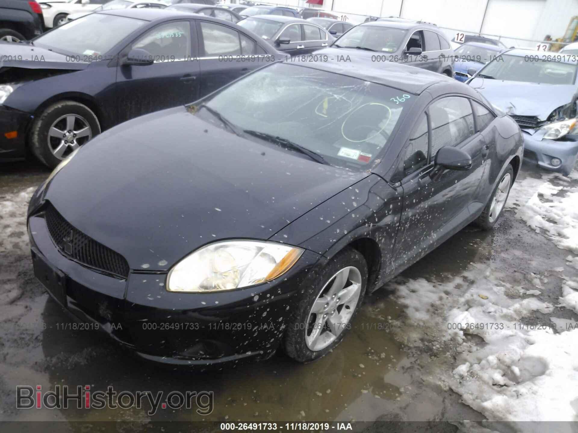 2009 MITSUBISHI ECLIPSE - VIN: 4A3AK24FX9E043105 - Фото 2