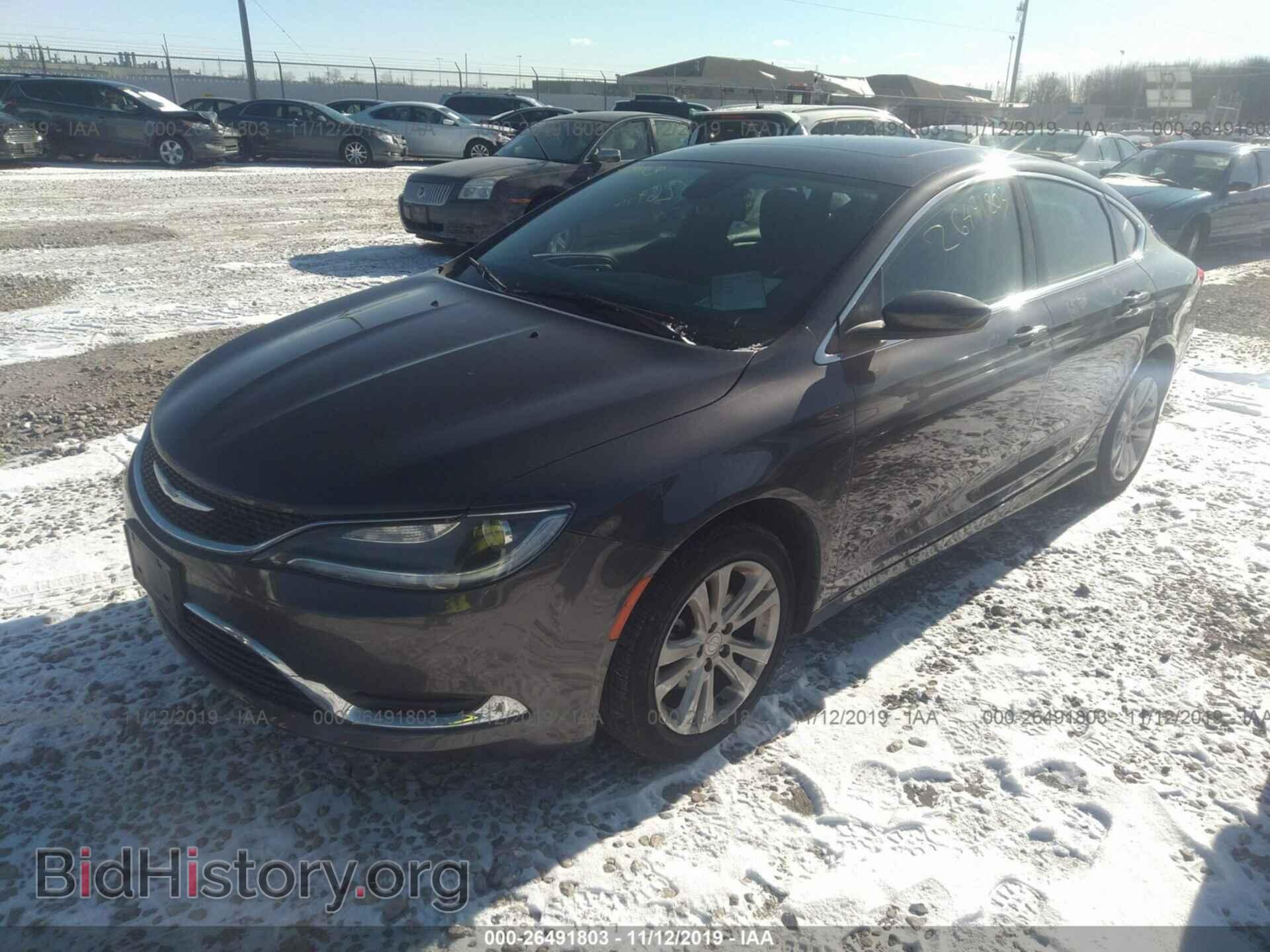 2016 CHRYSLER 200 - VIN: 1C3CCCAB7GN156592 - Фото 2