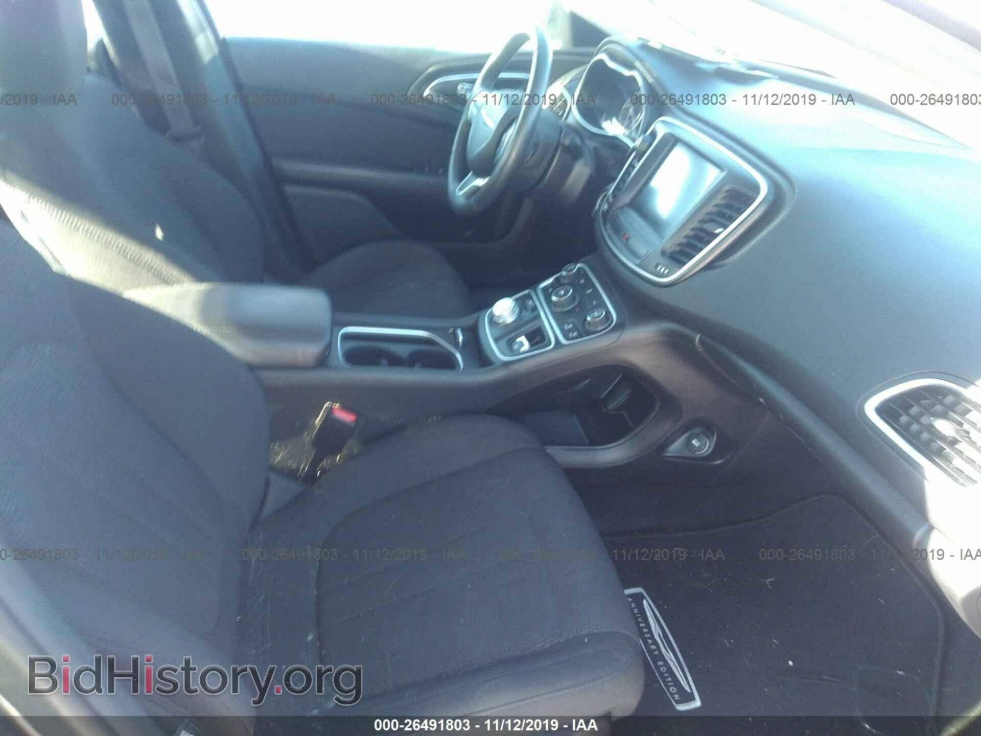 2016 CHRYSLER 200 - VIN: 1C3CCCAB7GN156592 - Фото 5