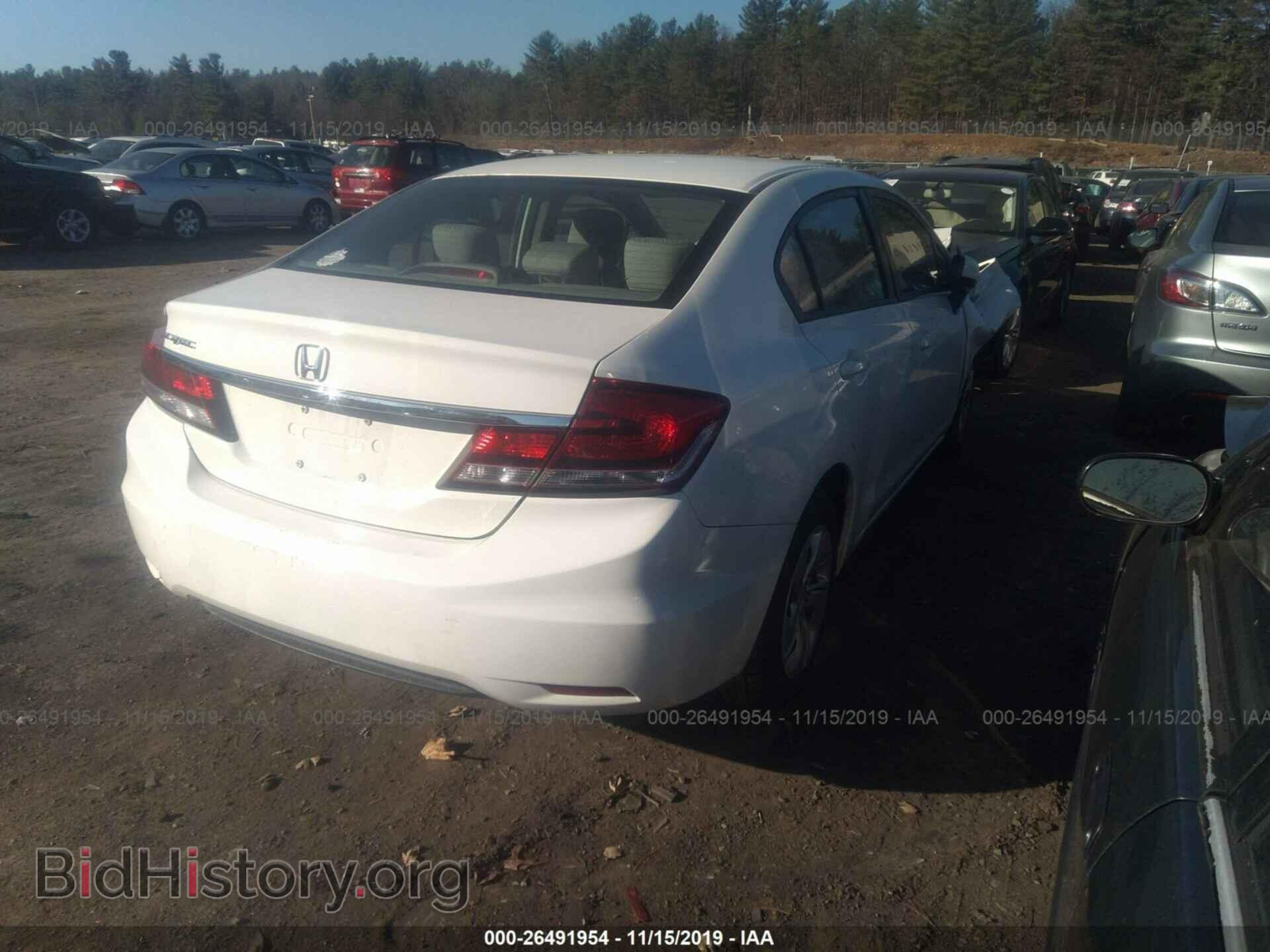 2014 HONDA CIVIC - VIN: 19XFB2F54EE038574 - Фото 4