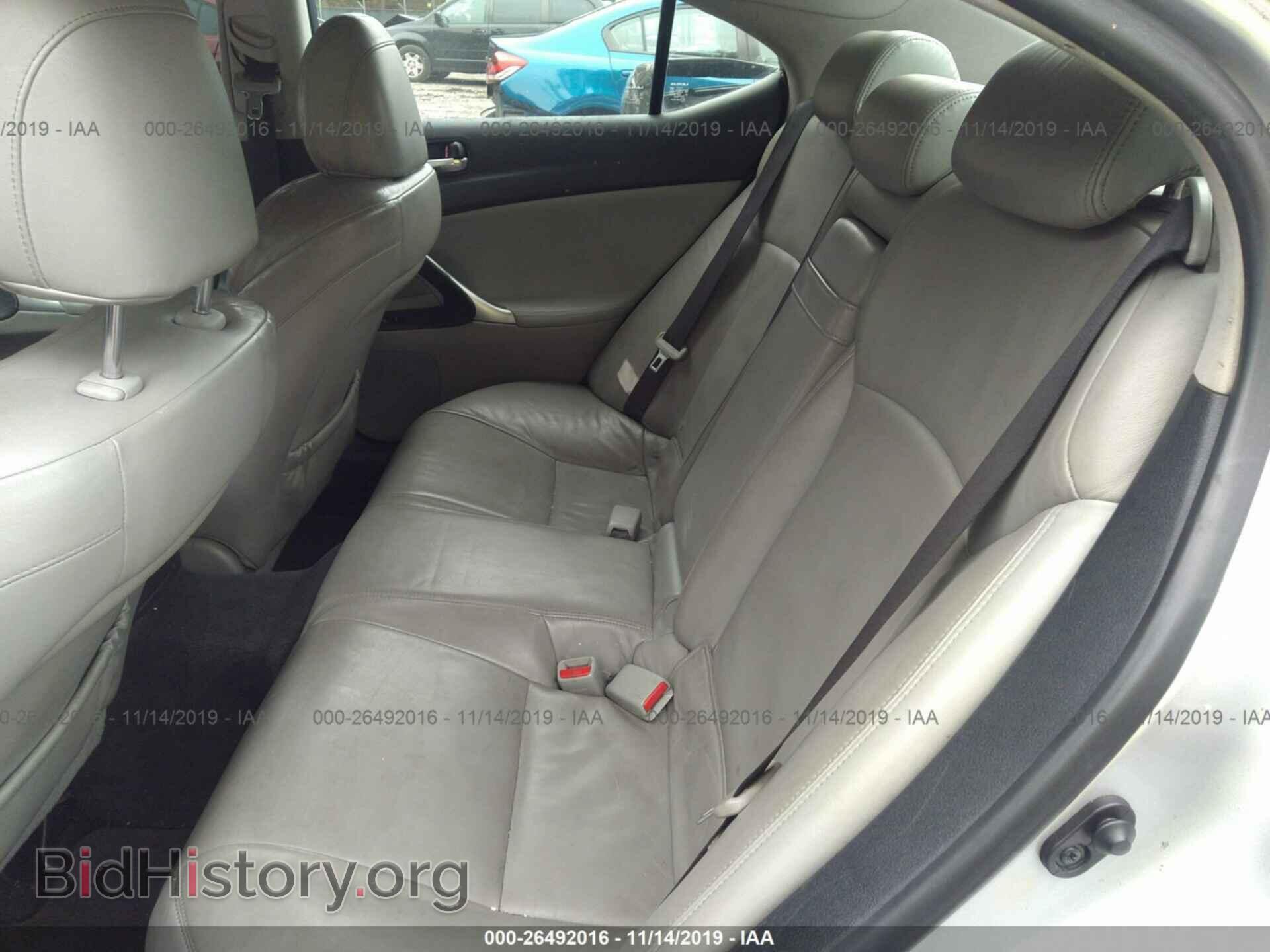 2008 LEXUS IS - VIN: JTHBK262X82063595 - Фото 8