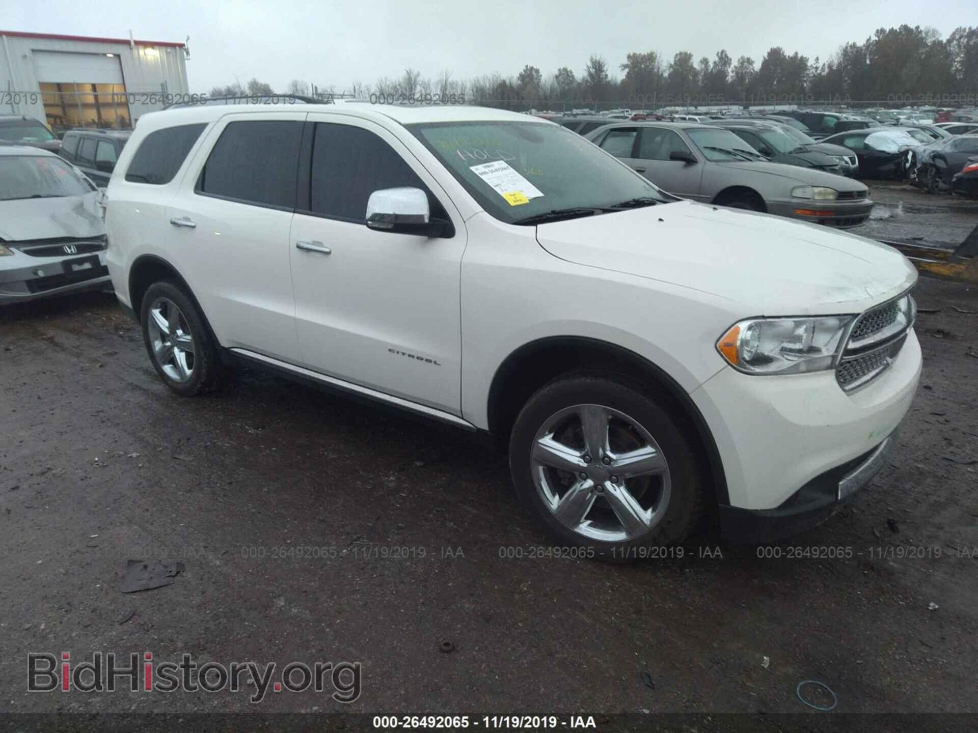 Photo 1C4RDHEG7CC278431 - DODGE DURANGO 2012