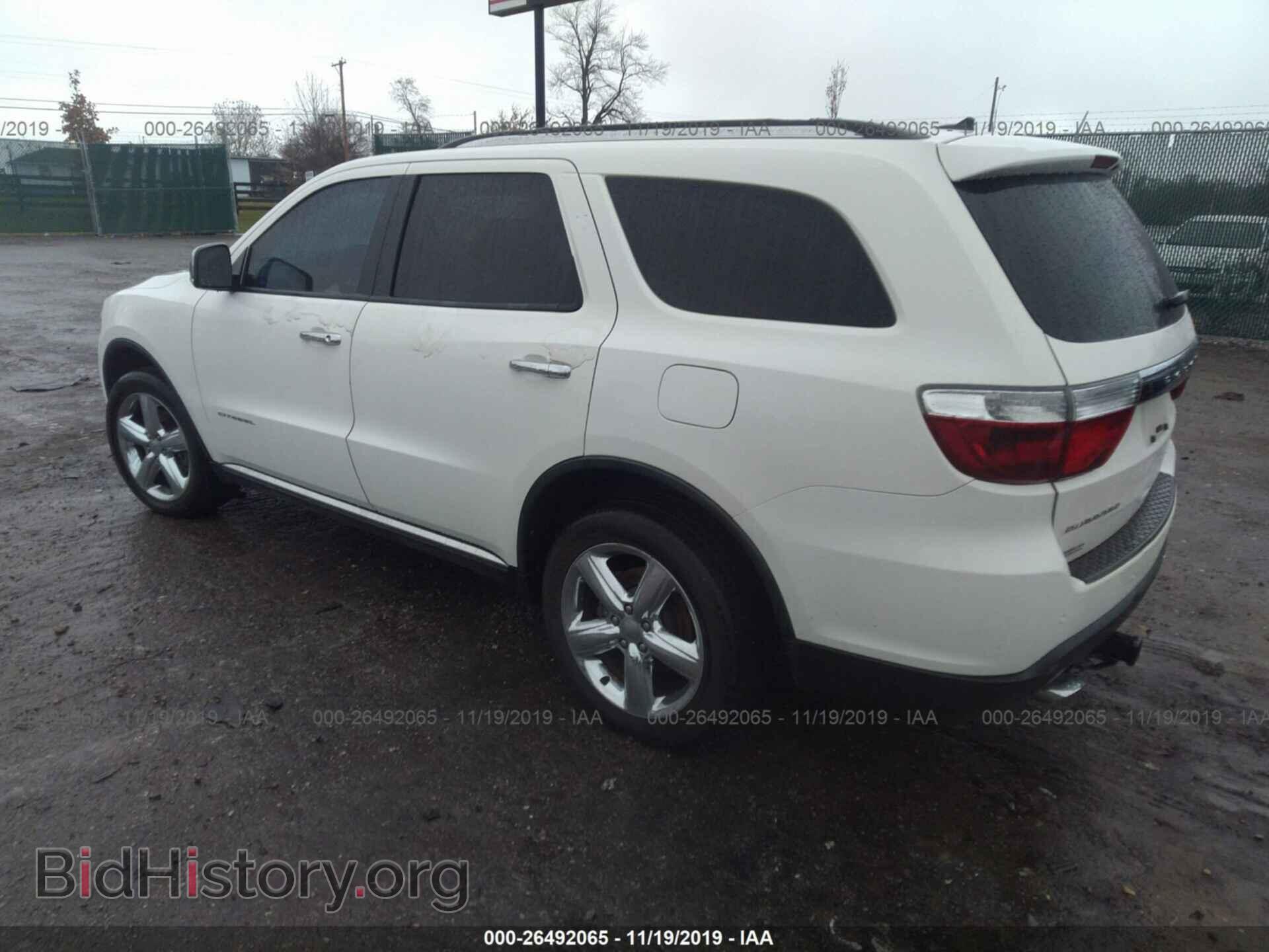 2012 DODGE DURANGO - VIN: 1C4RDHEG7CC278431 - Photo 3