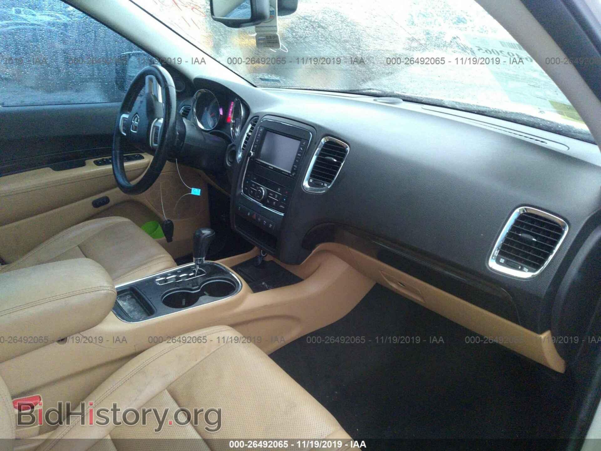 2012 DODGE DURANGO - VIN: 1C4RDHEG7CC278431 - Photo 5