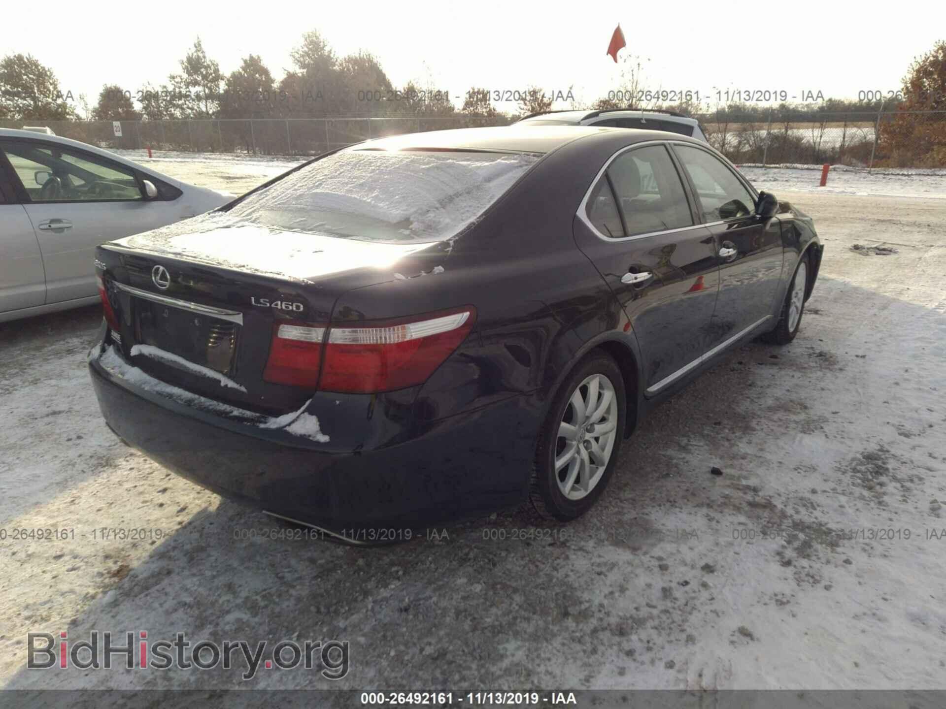 2008 LEXUS LS - VIN: JTHBL46F785070255 - Photo 4