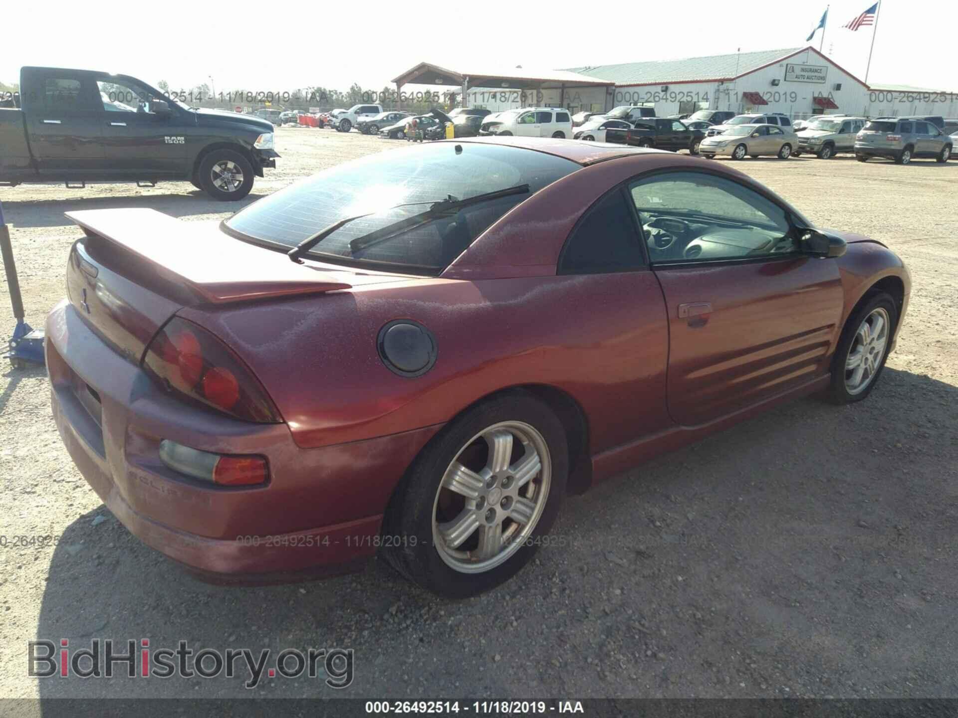 2001 MITSUBISHI ECLIPSE - VIN: 4A3AC54HX1E036014 - Photo 4