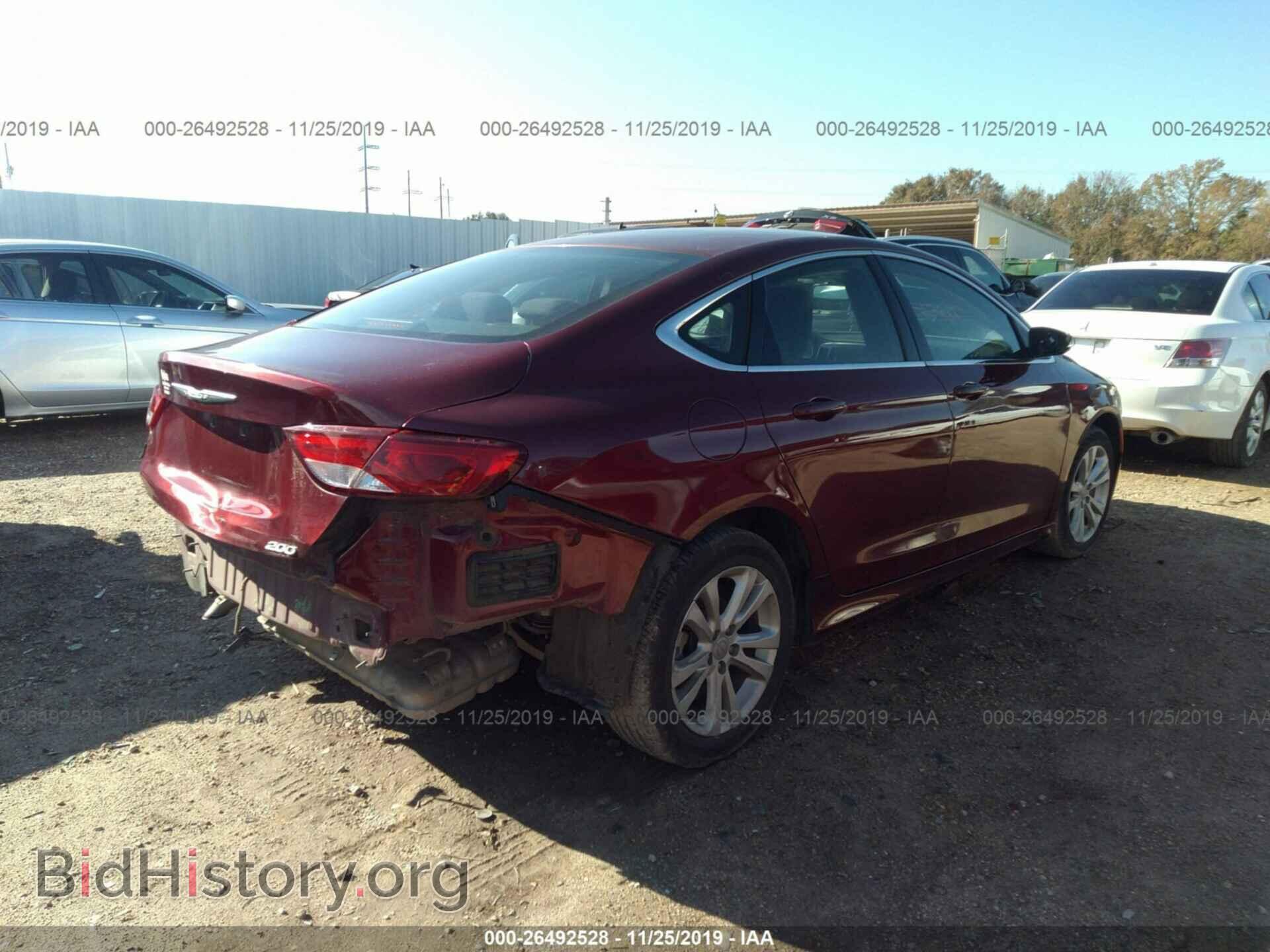2015 CHRYSLER 200 - VIN: 1C3CCCAB1FN712247 - Photo 4