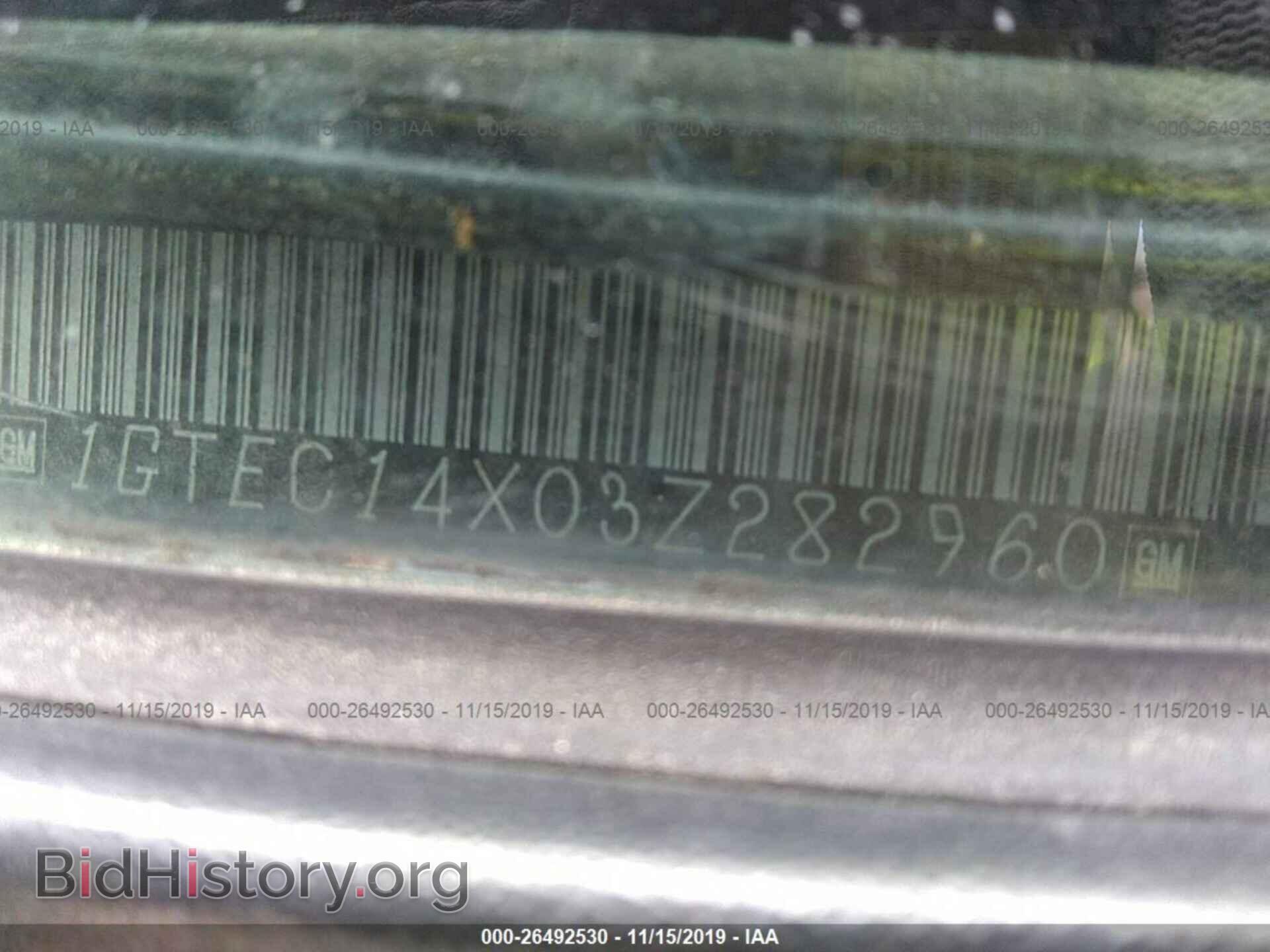2003 GMC NEW SIERRA - VIN: 1GTEC14X03Z282960 - Фото 9