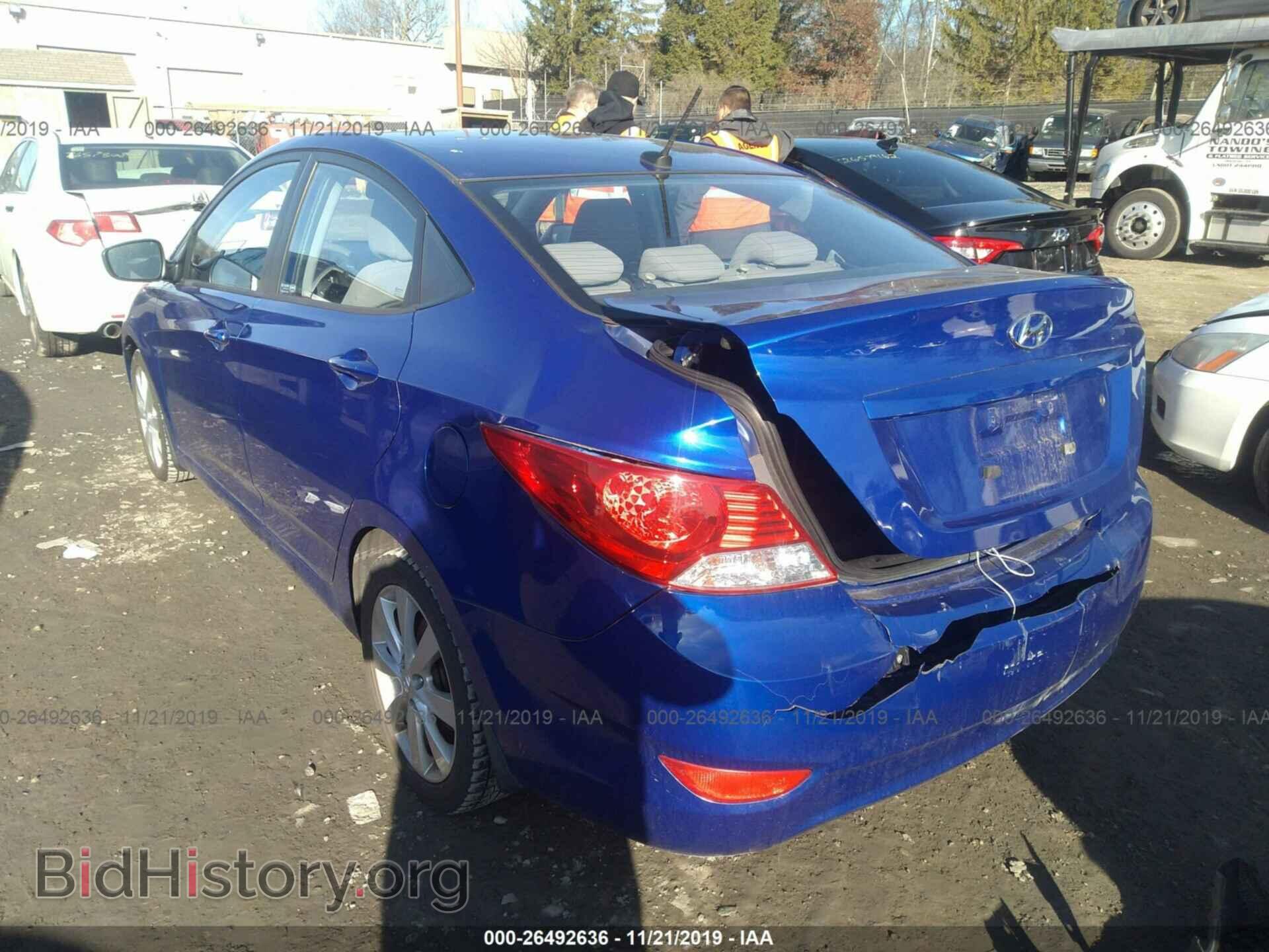 2013 HYUNDAI ACCENT - VIN: KMHCU4AE4DU278560 - Фото 3