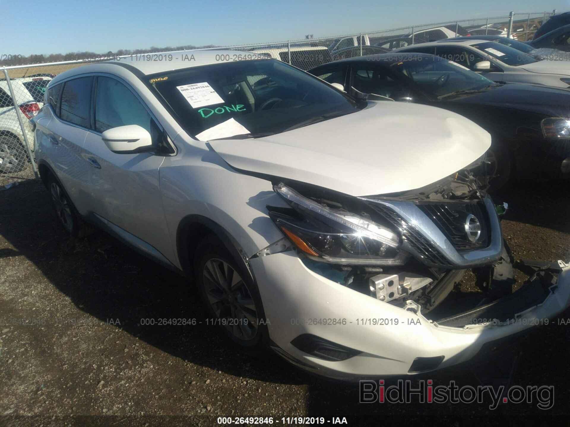 Photo 5N1AZ2MH8JN142926 - NISSAN MURANO 2018